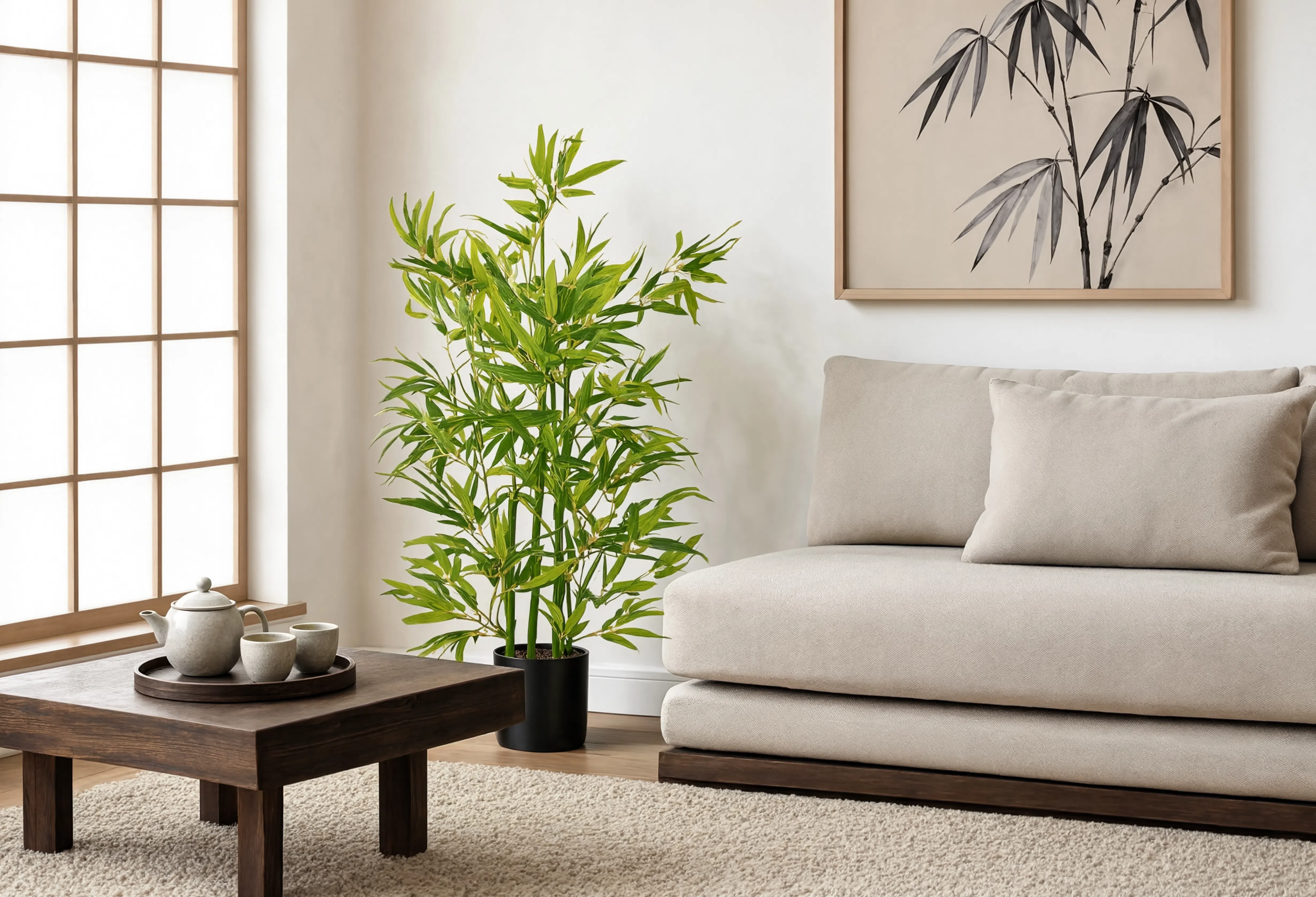 Bambou Artificiel Mini - 90 cm