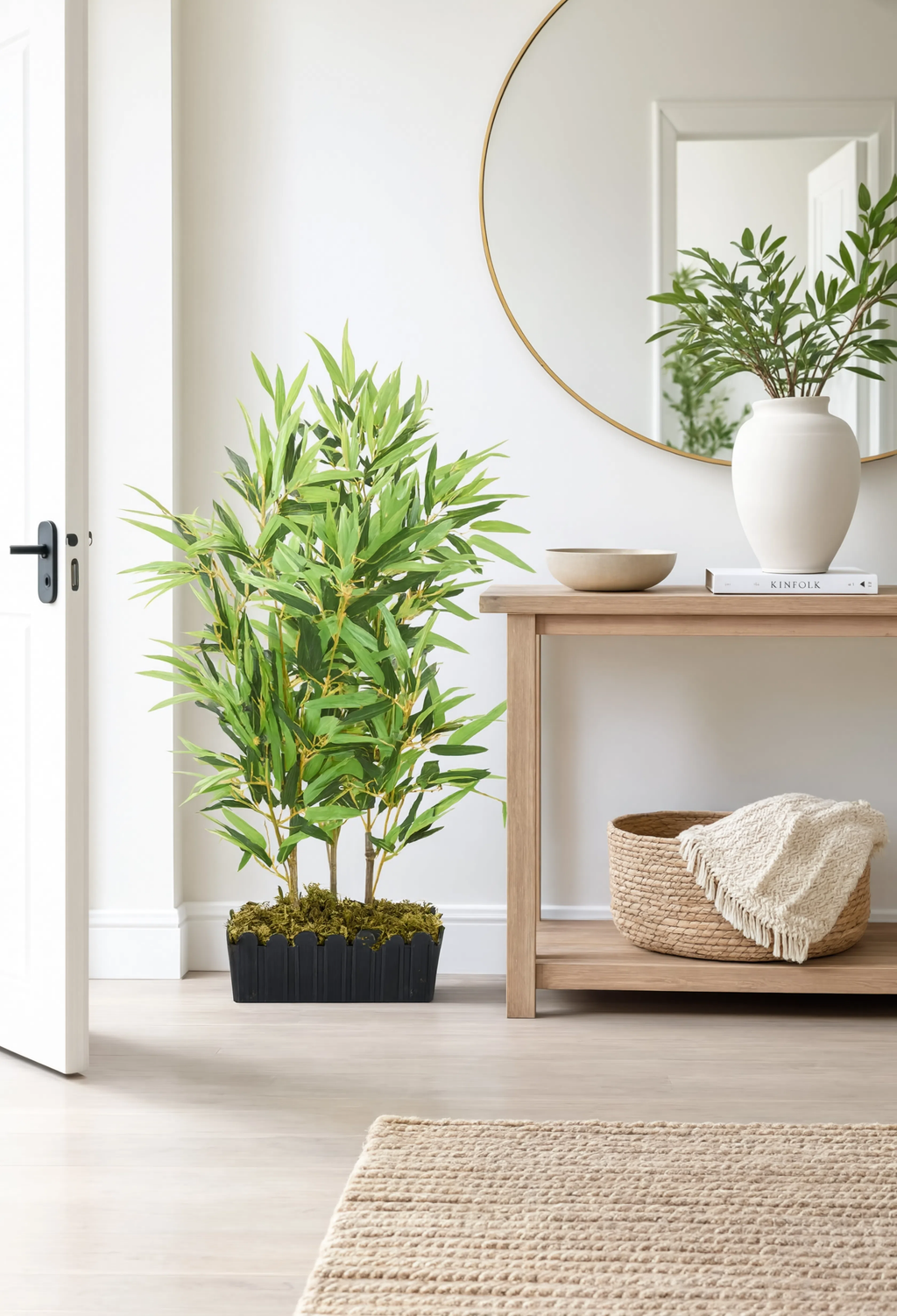 Bambou Artificiel Rectangulaire - 80 cm