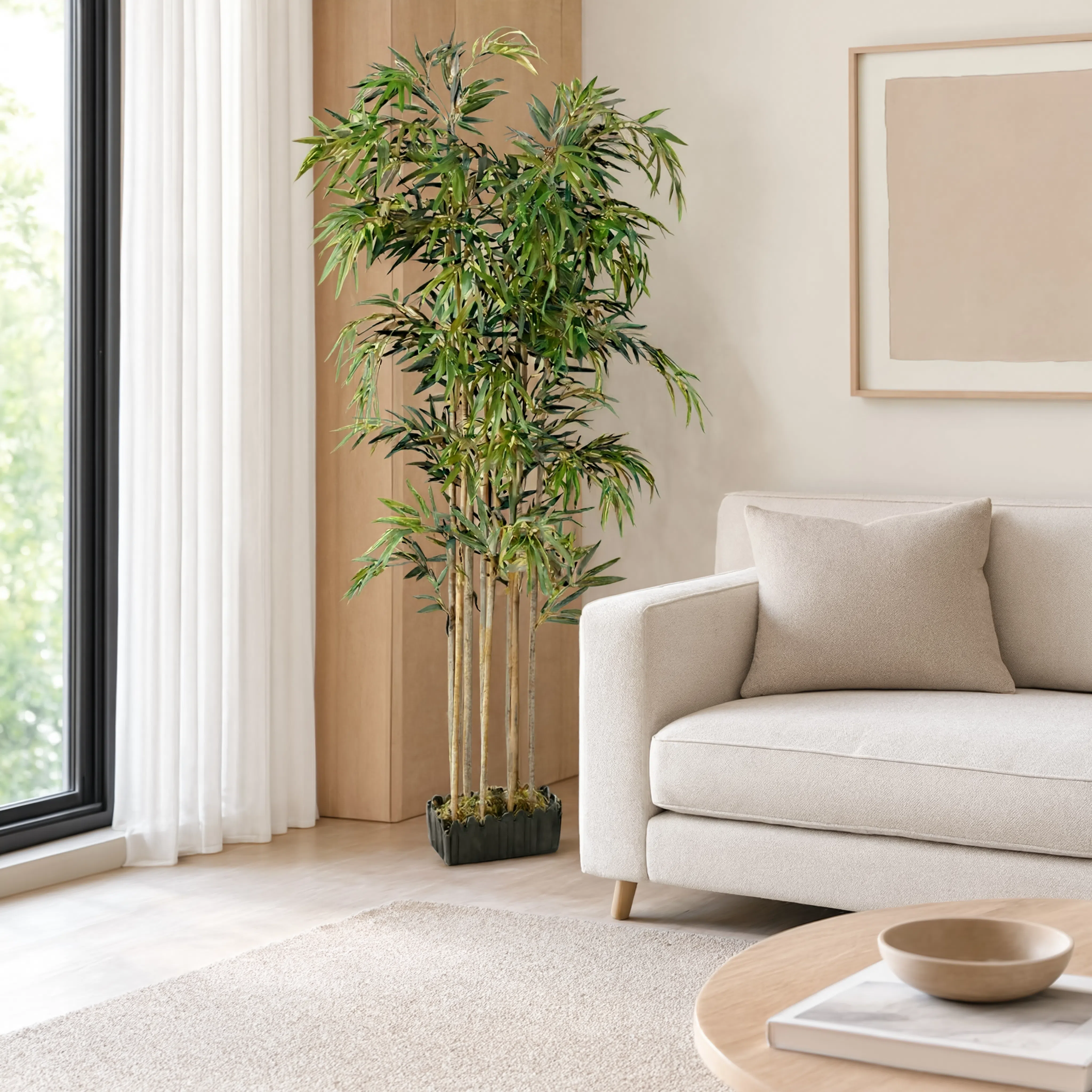 Bambou Artificiel Rectangulaire - 180 cm