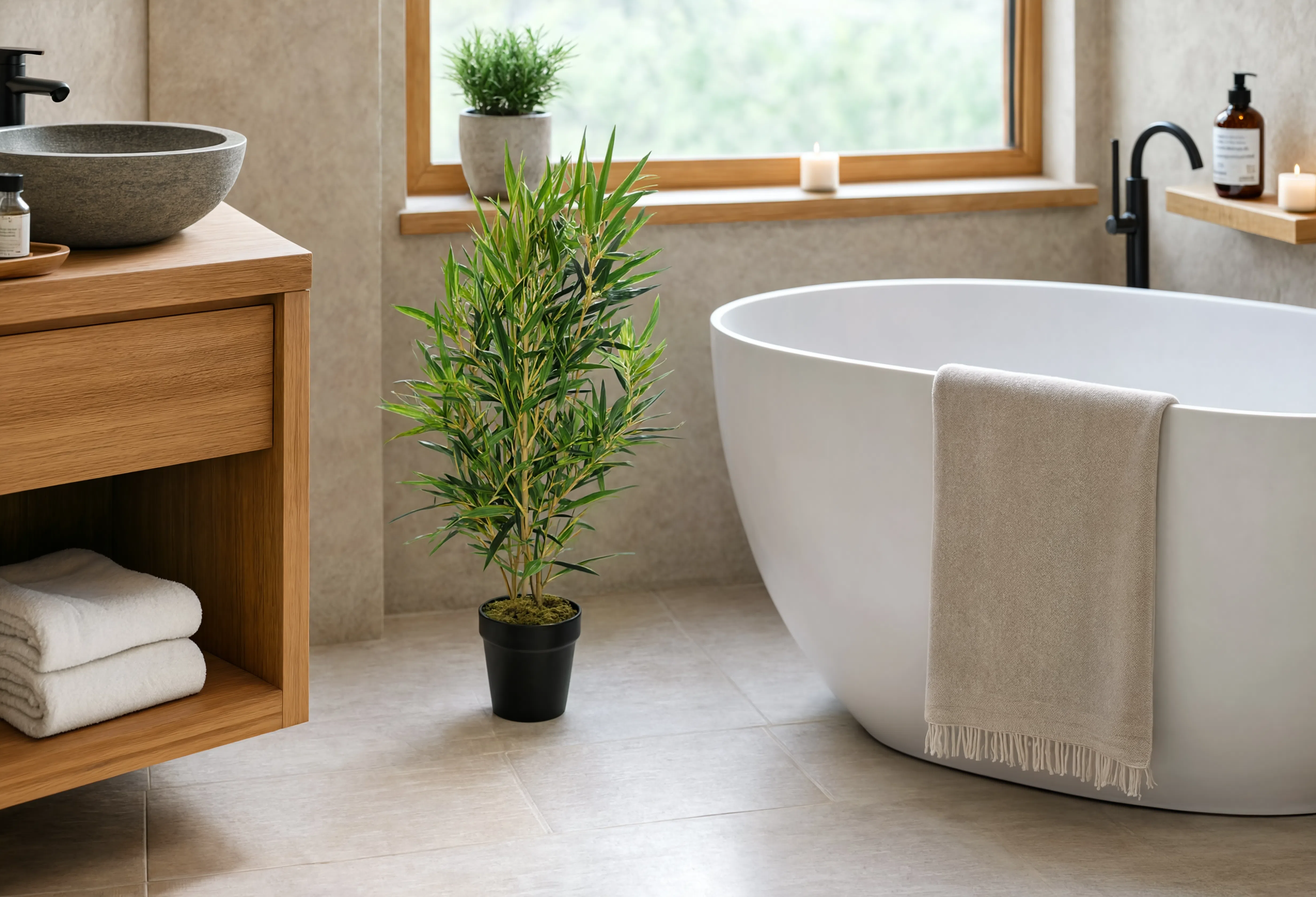 Bambou Royal Artificiel - 80 cm