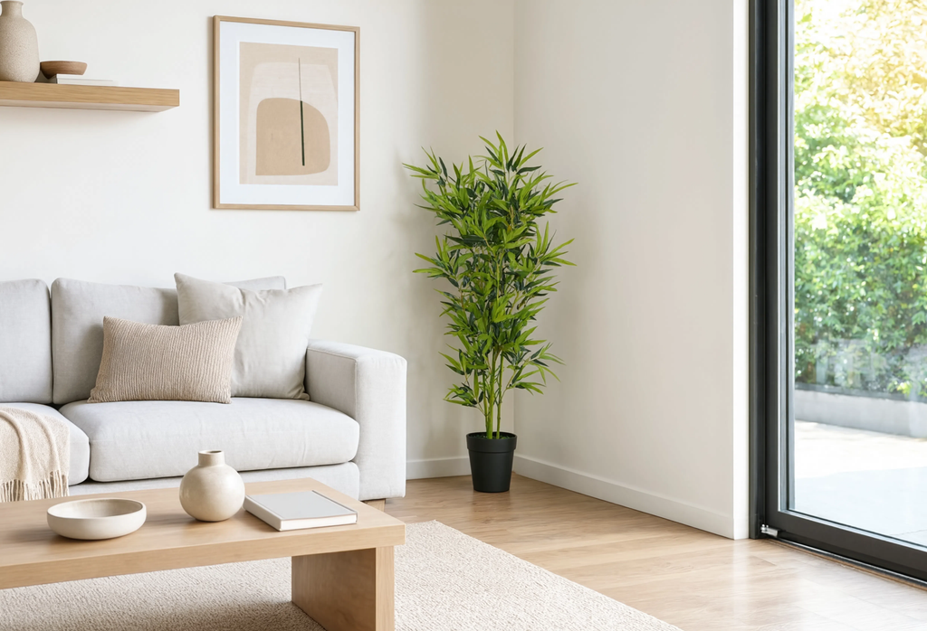 Bambou Artificiel Vert Deluxe - 120 cm