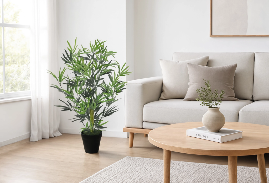 Bambou Artificiel Vert - 80 cm