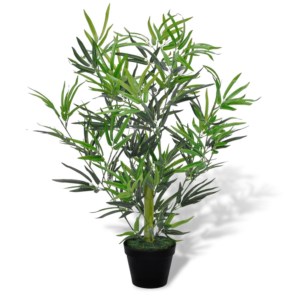 Bambou Artificiel Vert - 80 cm