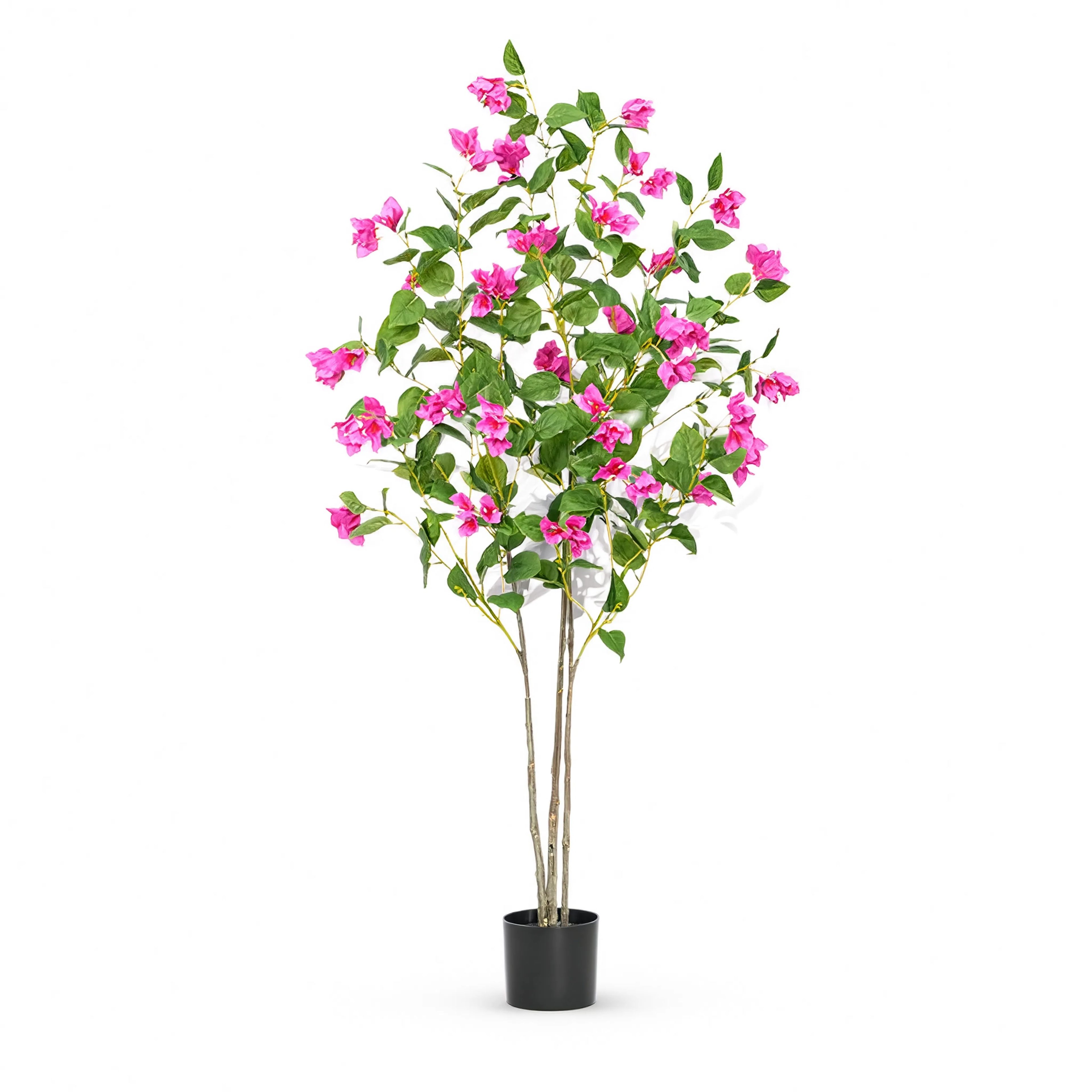 Camélia Artificiel en Fleurs Rose - 180 cm
