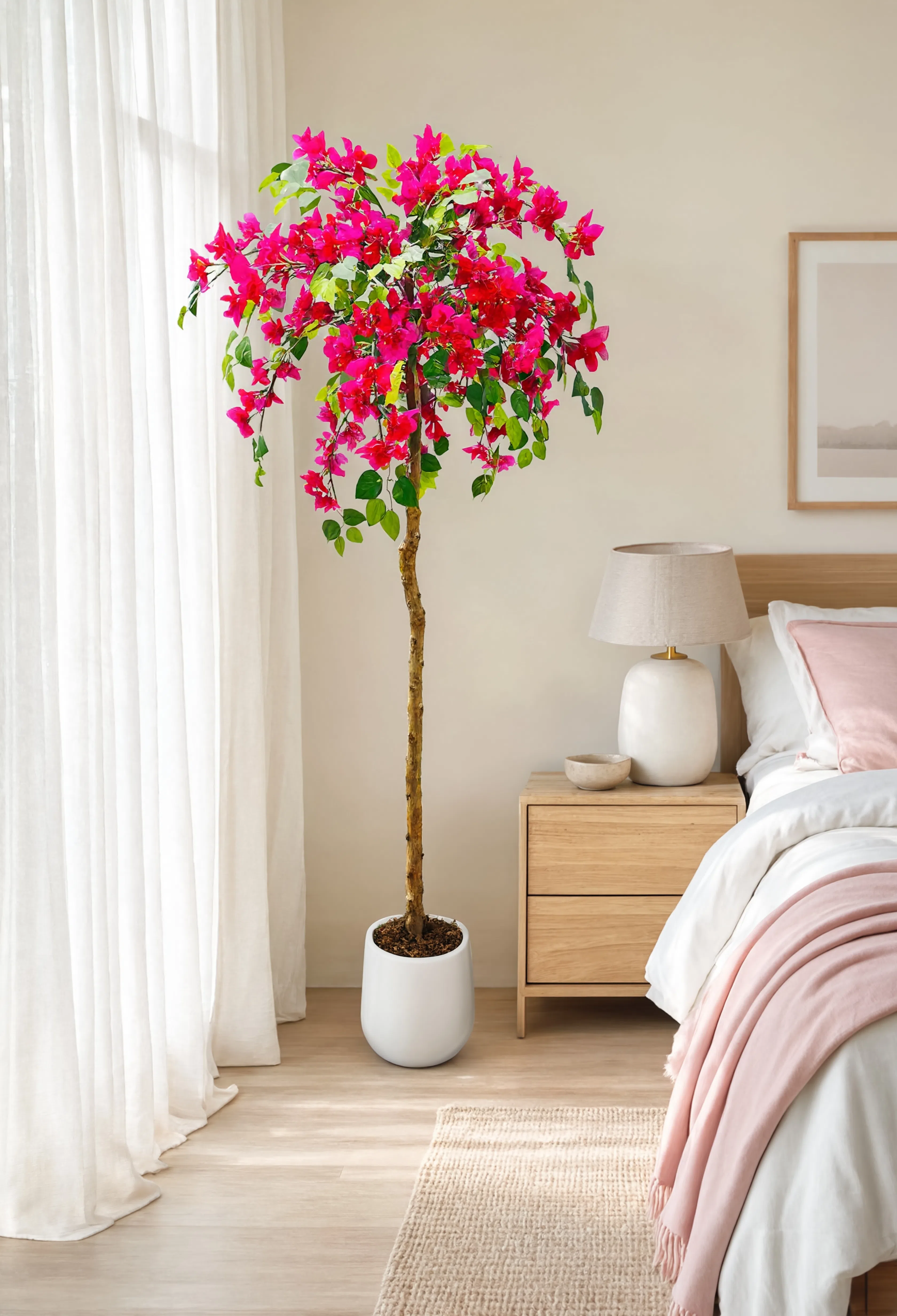 Bougainvillier Rose Artificiel - 180 cm