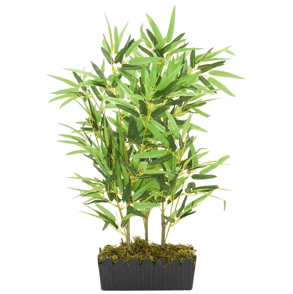 Bambou Artificiel Rectangulaire - 80 cm