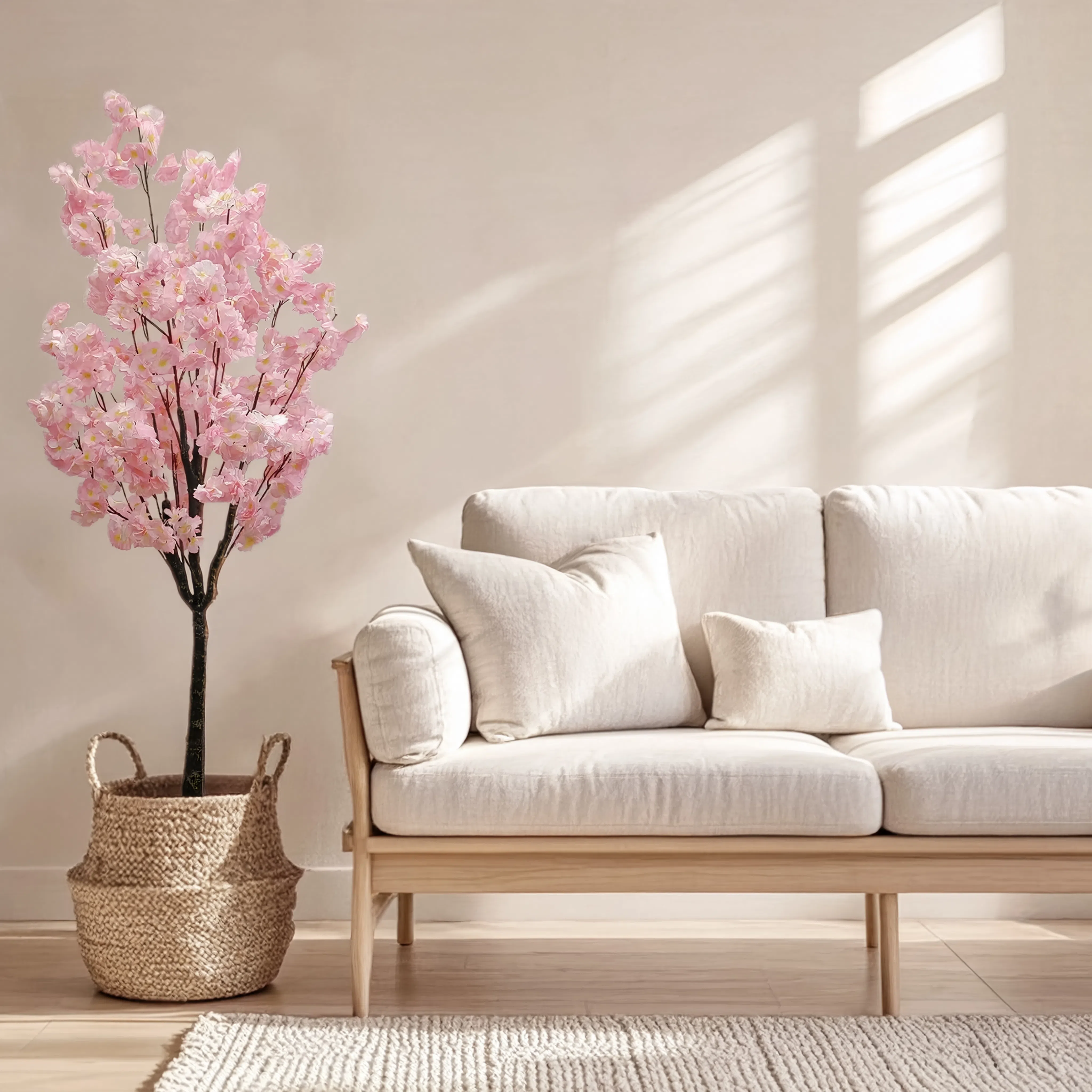 Cerisier du Japon Artificiel Rose - 180 cm