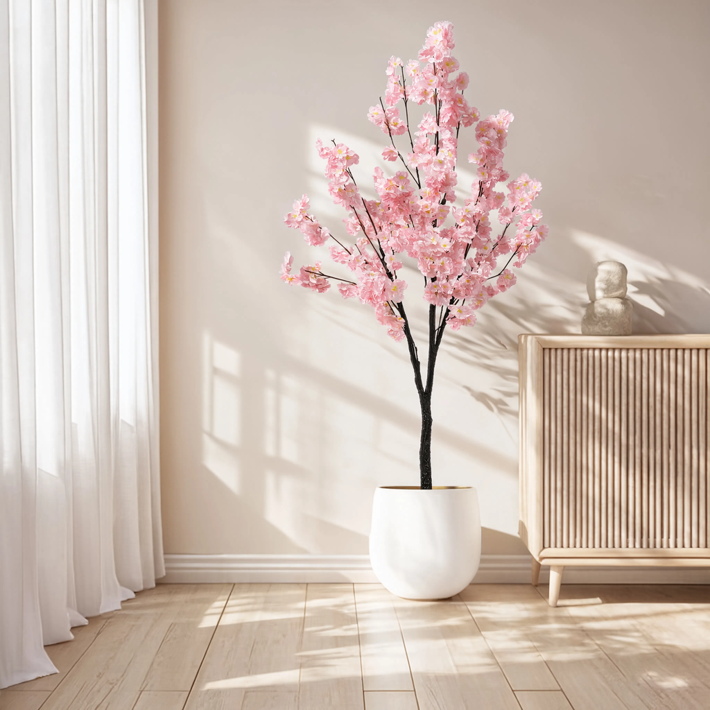 Cerisier du Japon Artificiel Rose - 180 cm