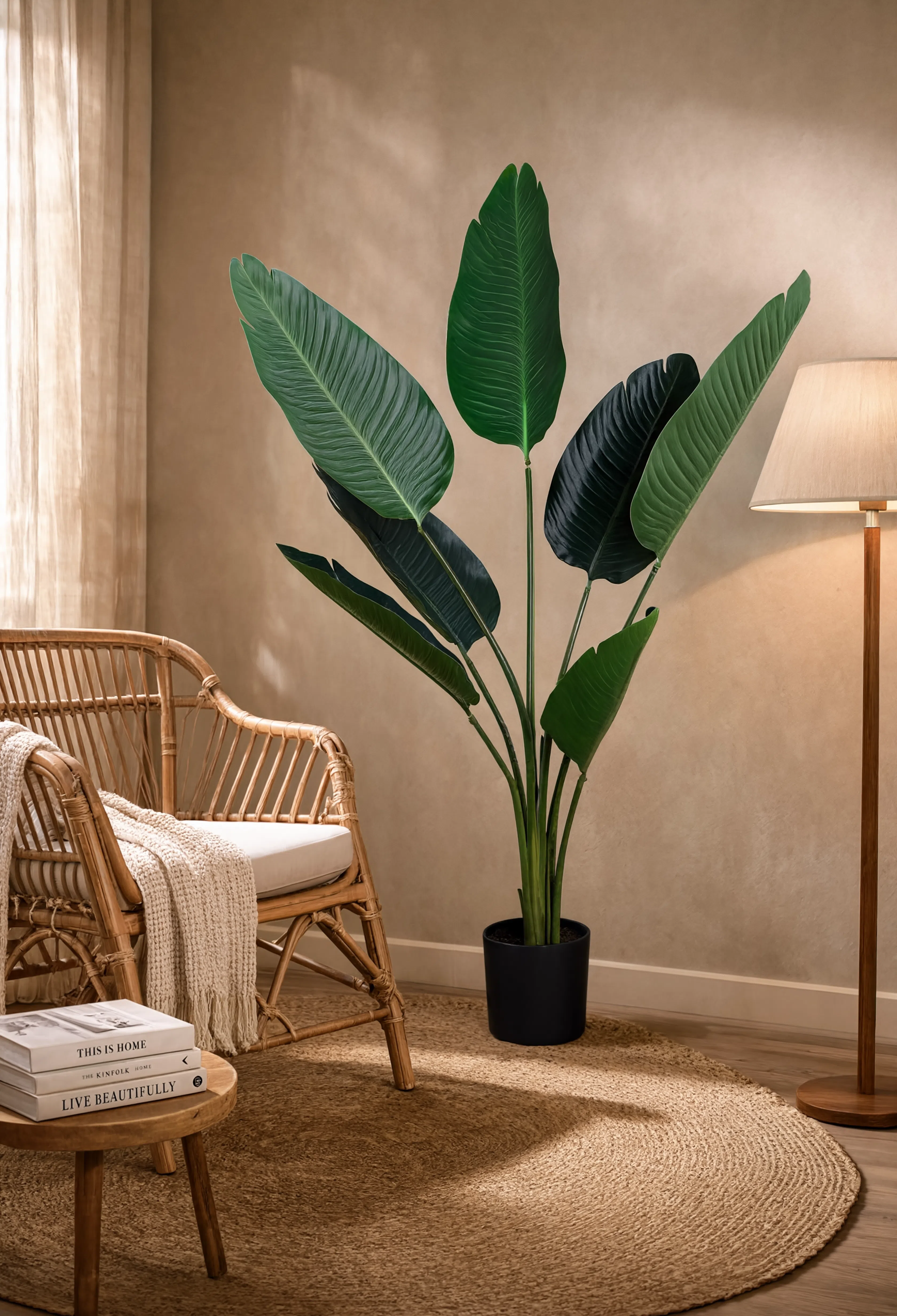 Palmier Tropical Artificiel Deluxe - 120 cm