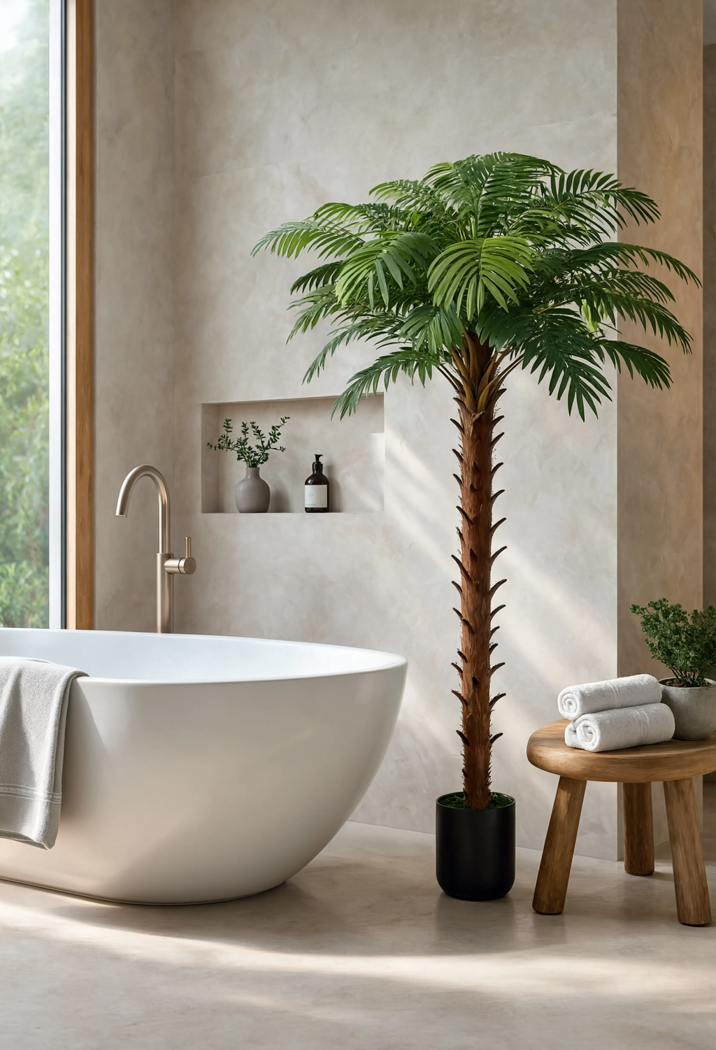 Palmier Cycas Artificiel Vert - 160 cm
