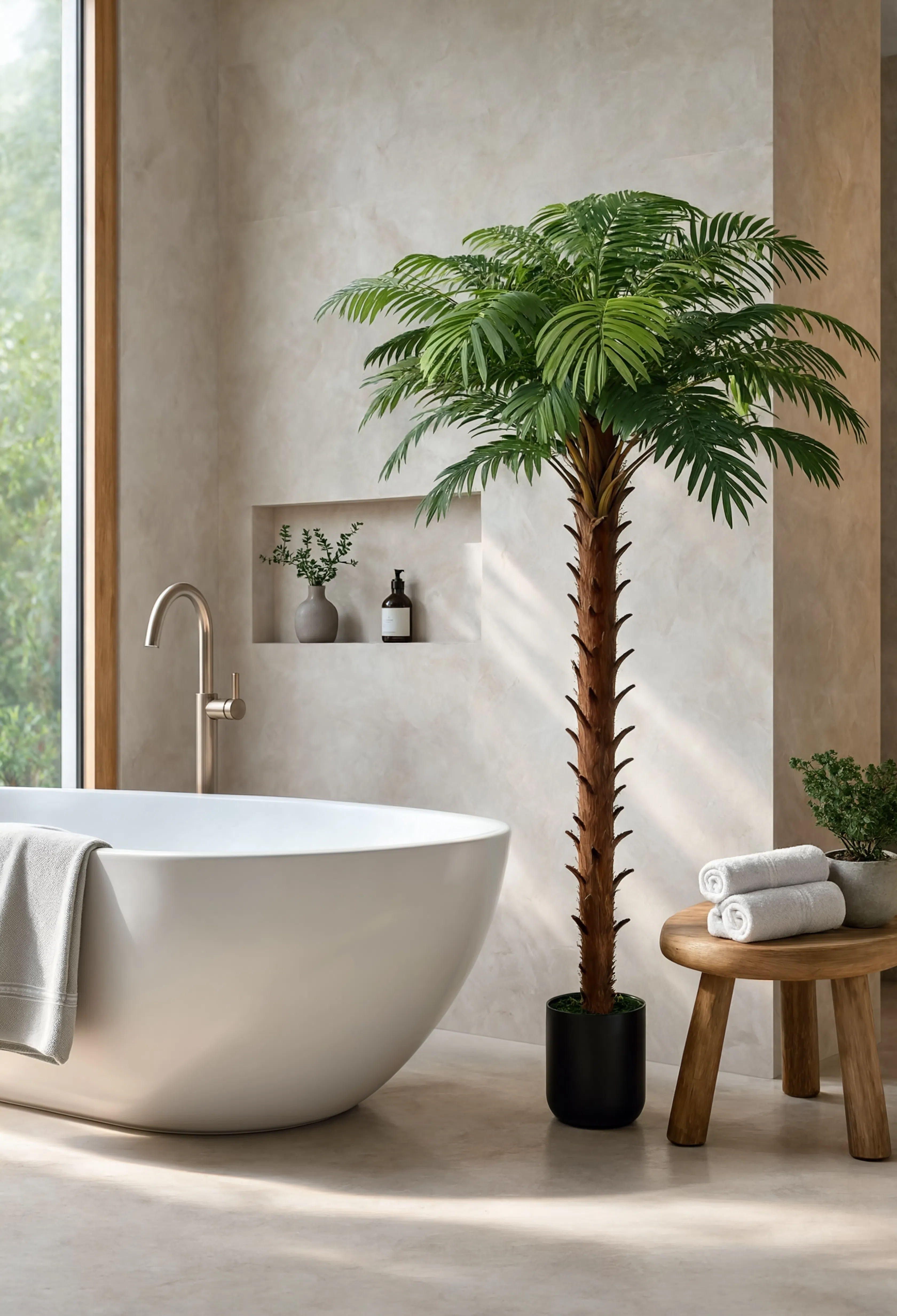 Palmier Cycas Artificiel Vert - 160 cm