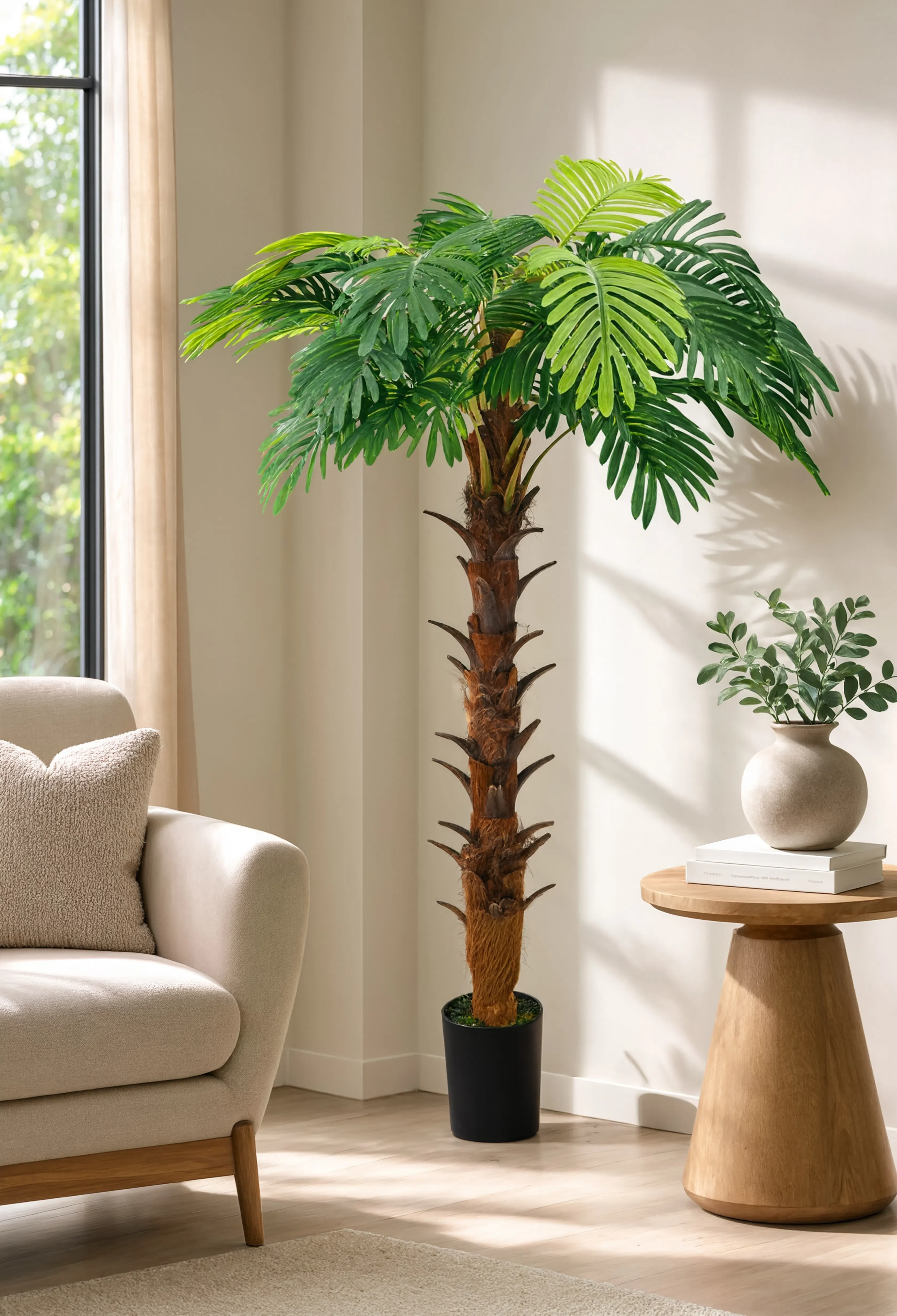 Palmier Cycas Artificiel Vert - 160 cm