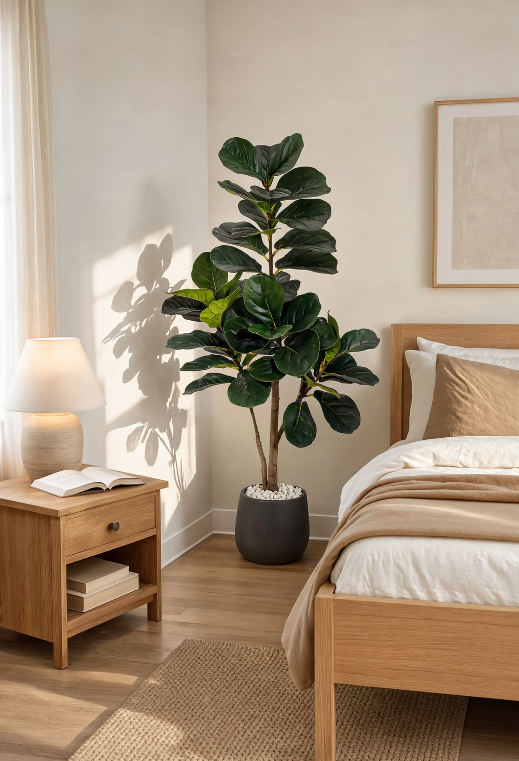 Ficus Lyrata Artificiel - 150 cm