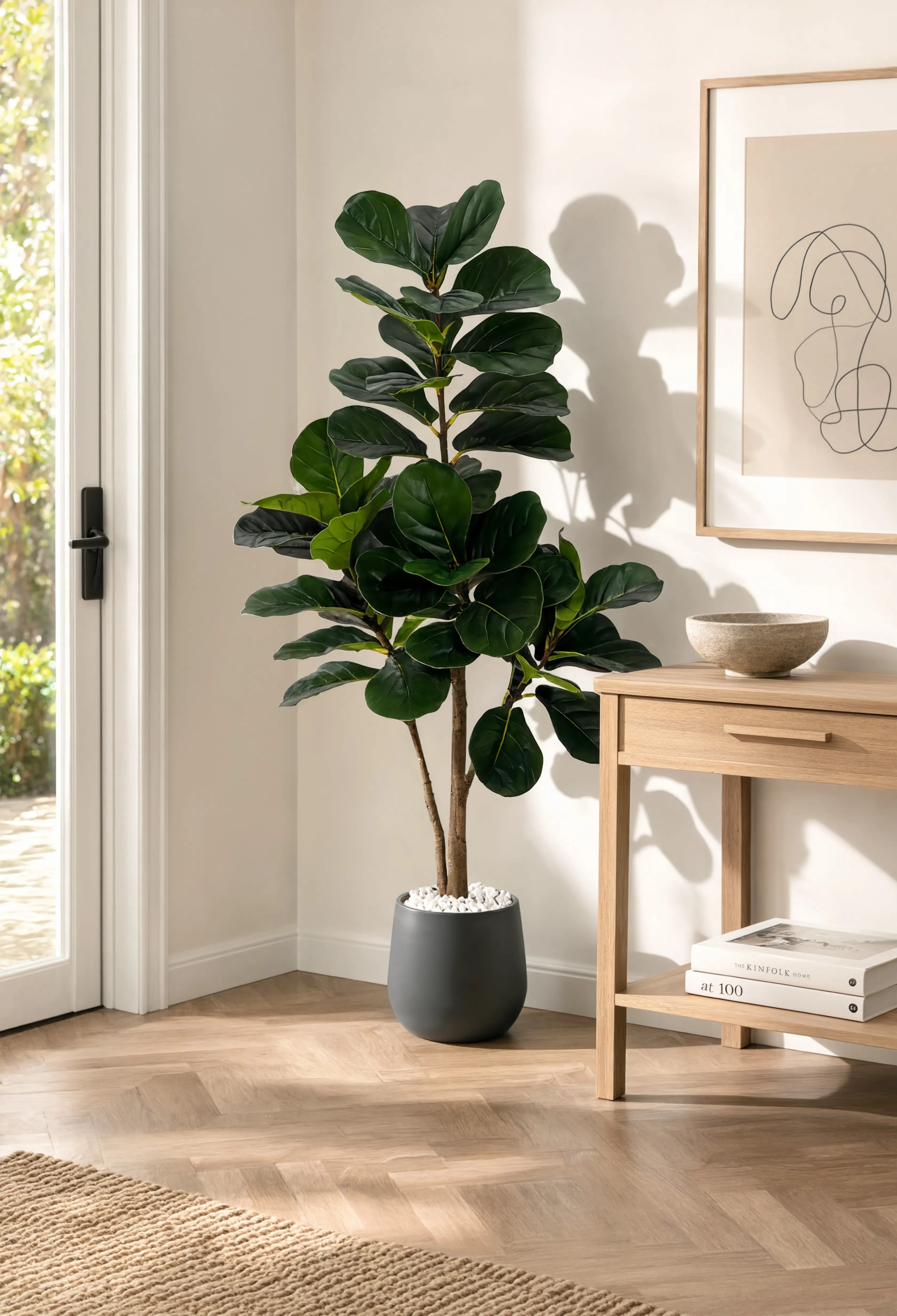 Ficus Lyrata Artificiel - 150 cm