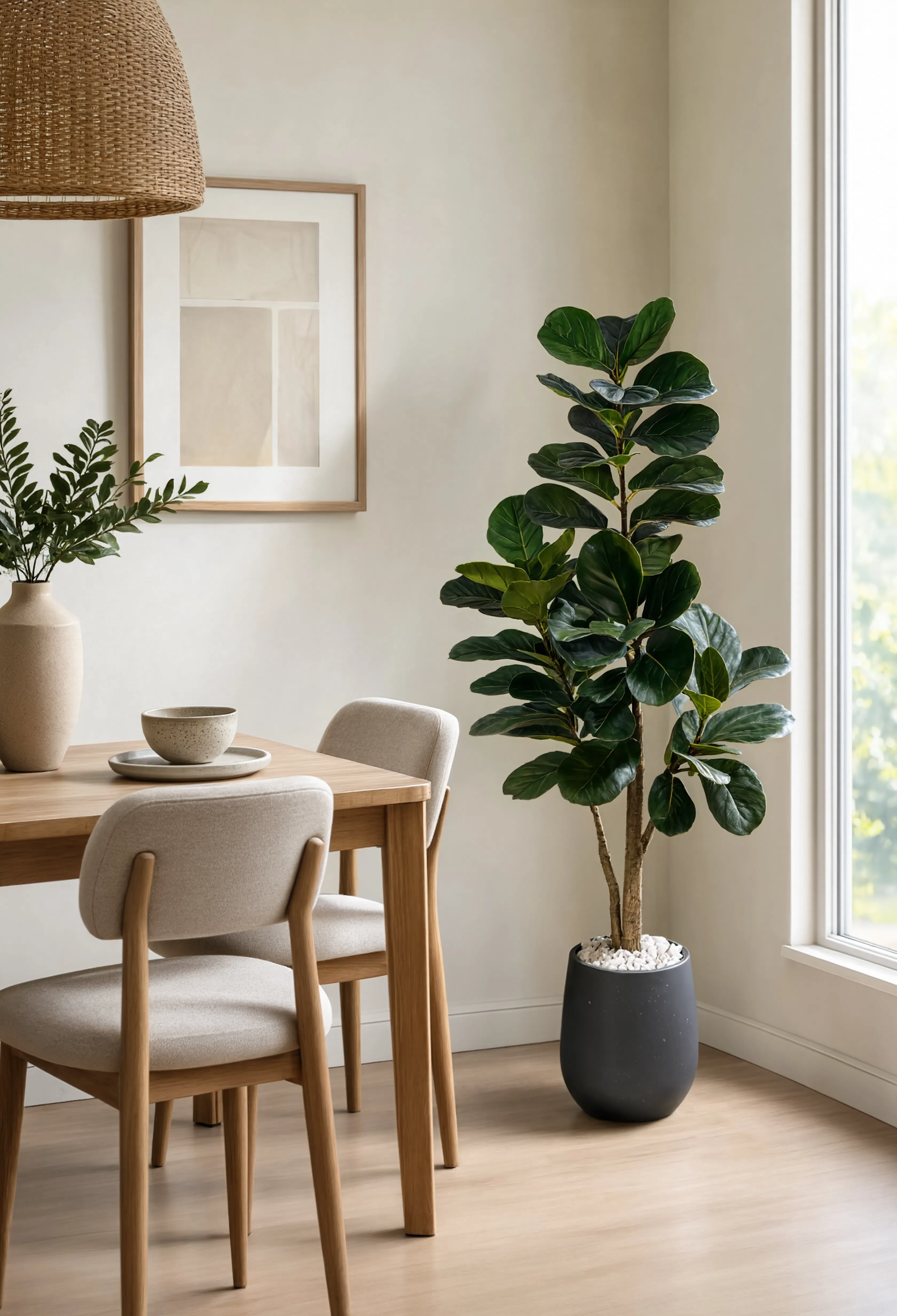 Ficus Lyrata Artificiel - 150 cm