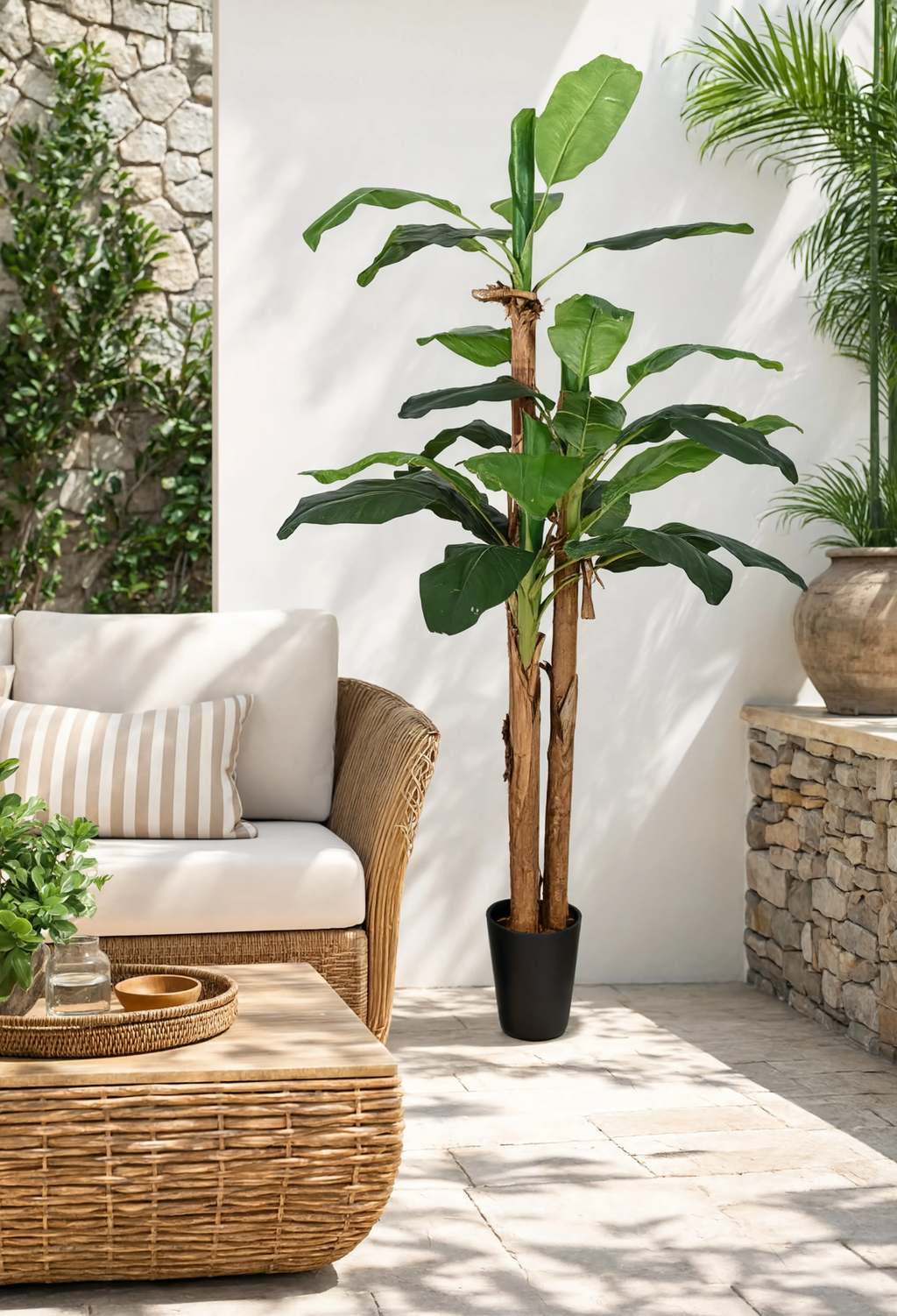 Bananier Exotique Artificiel - 200 cm