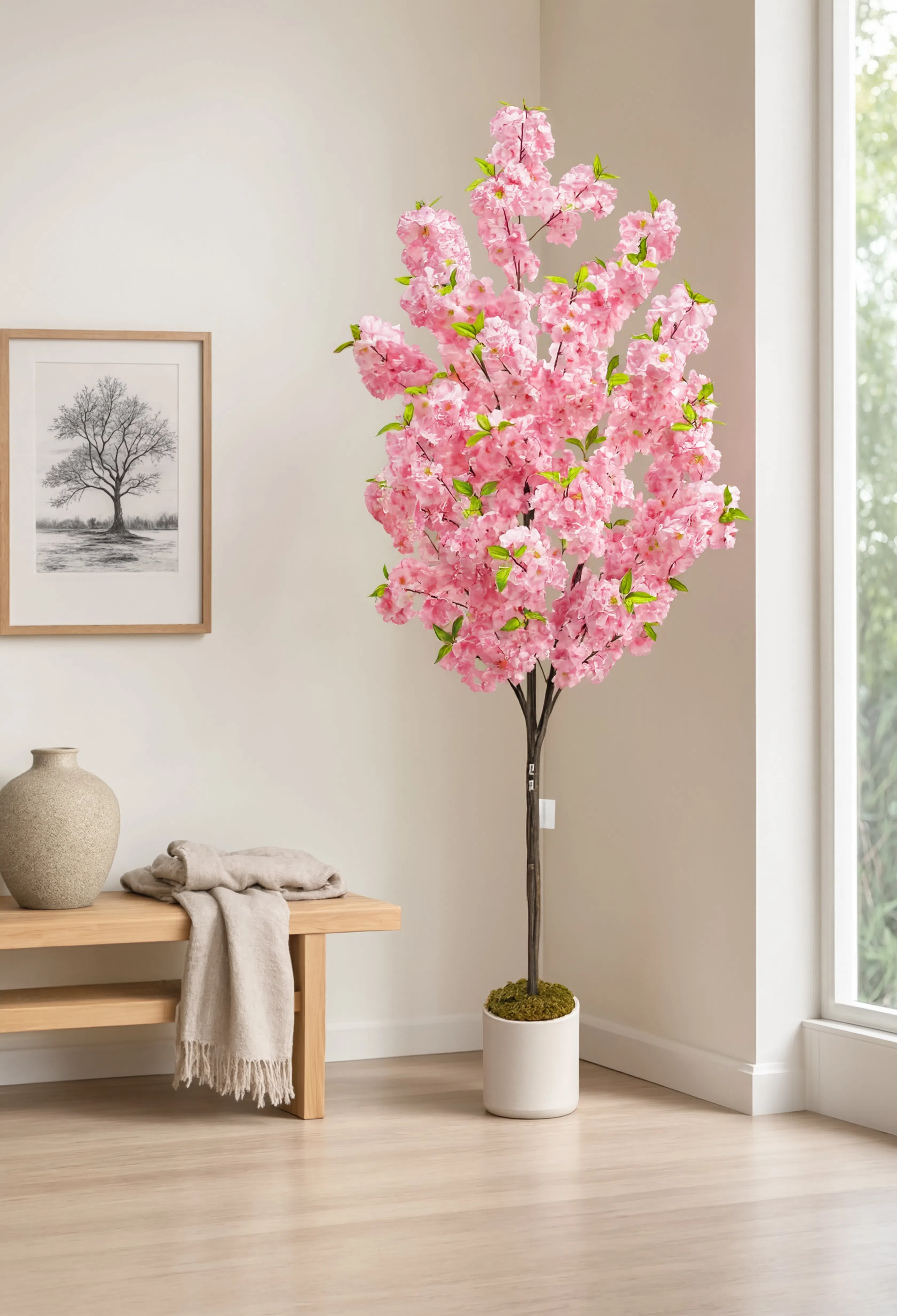 Cerisier Artificiel Rose - 180 cm