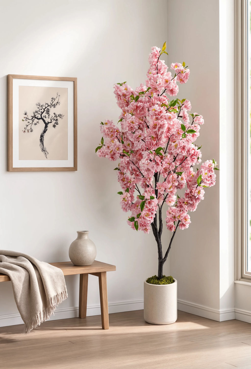 Cerisier Artificiel Rose - 150 cm
