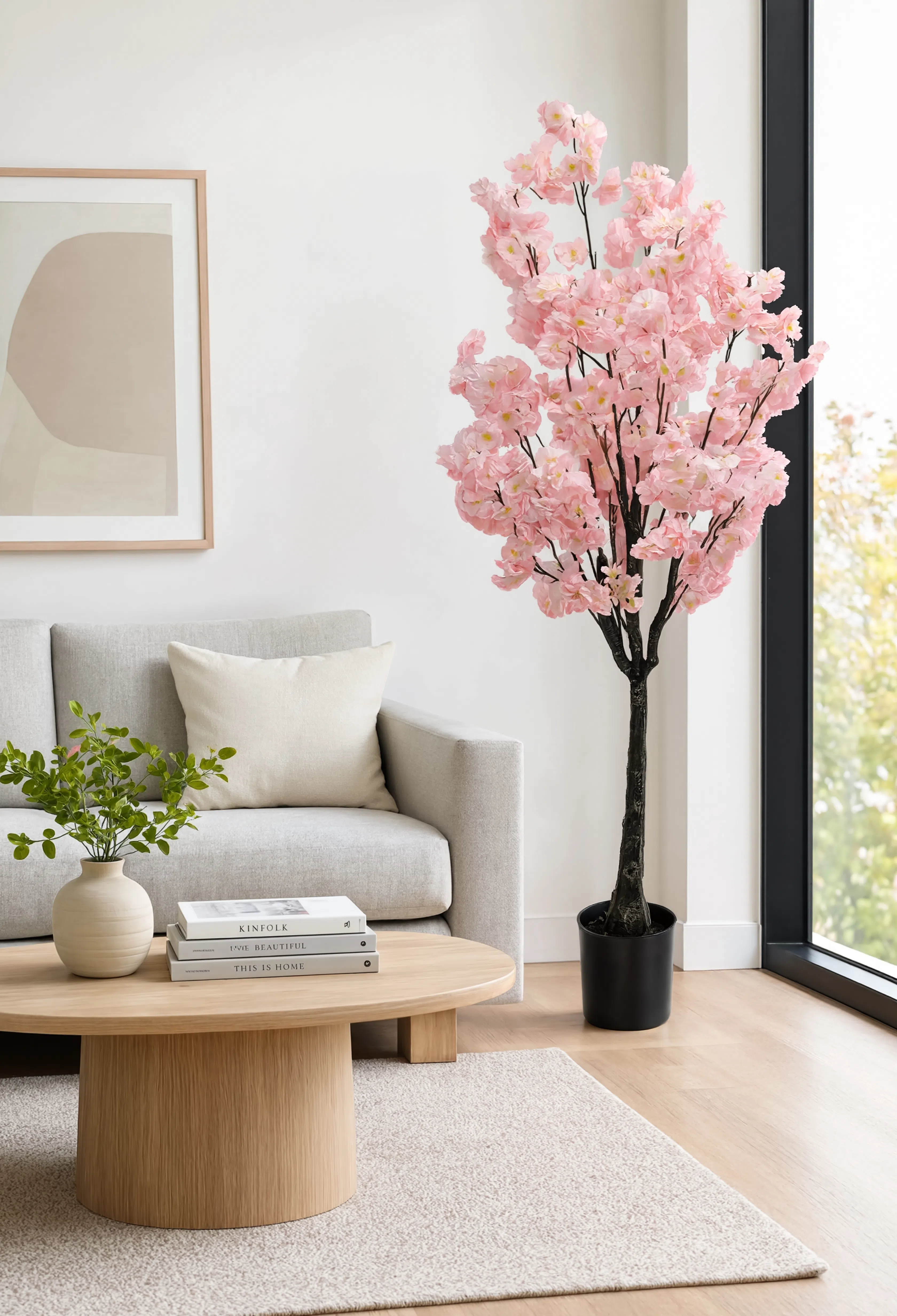 Cerisier du Japon Artificiel Rose - 150 cm