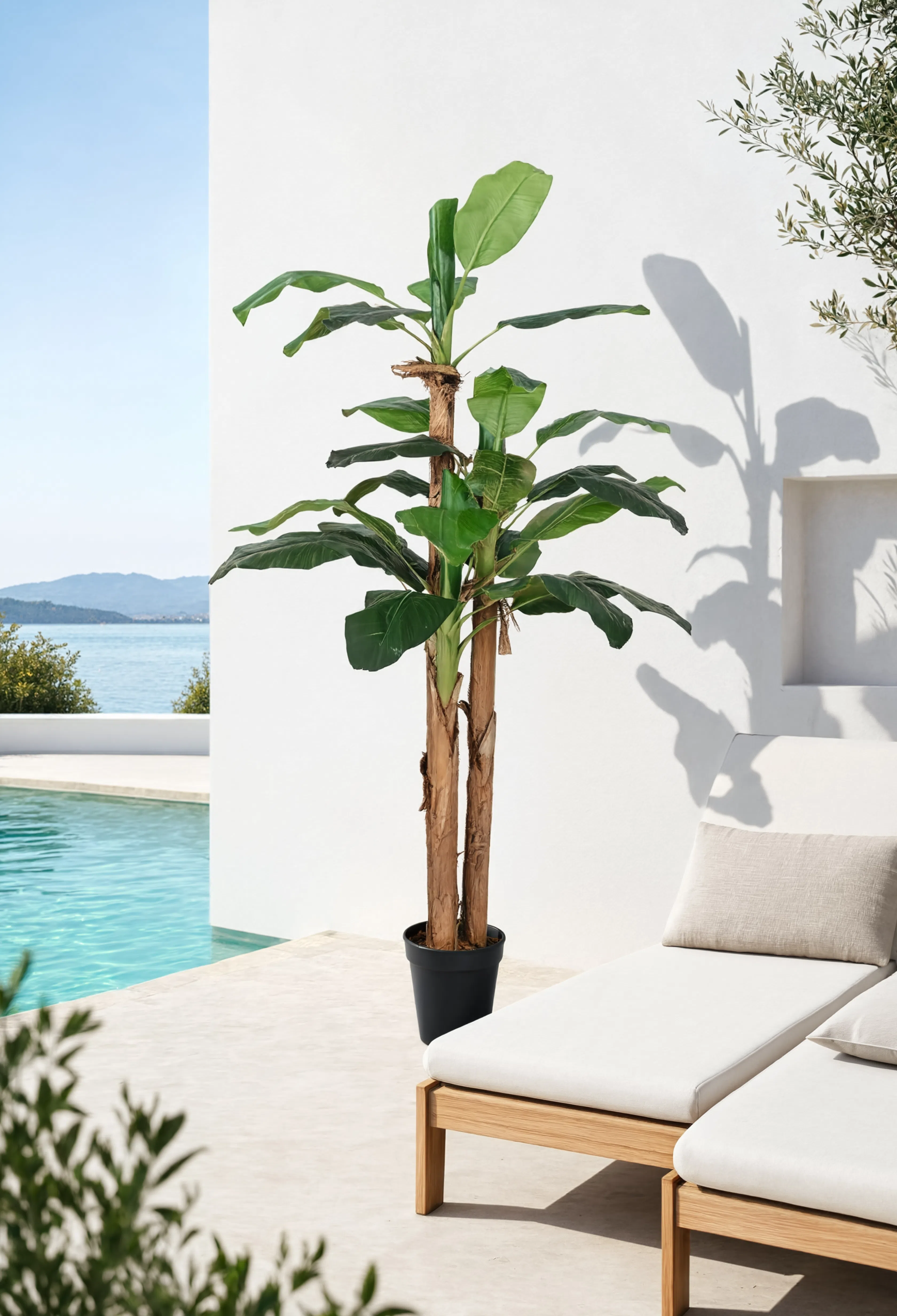 Bananier Exotique Artificiel - 180 cm