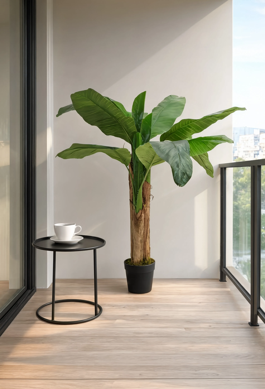Bananier Exotique Artificiel - 120 cm