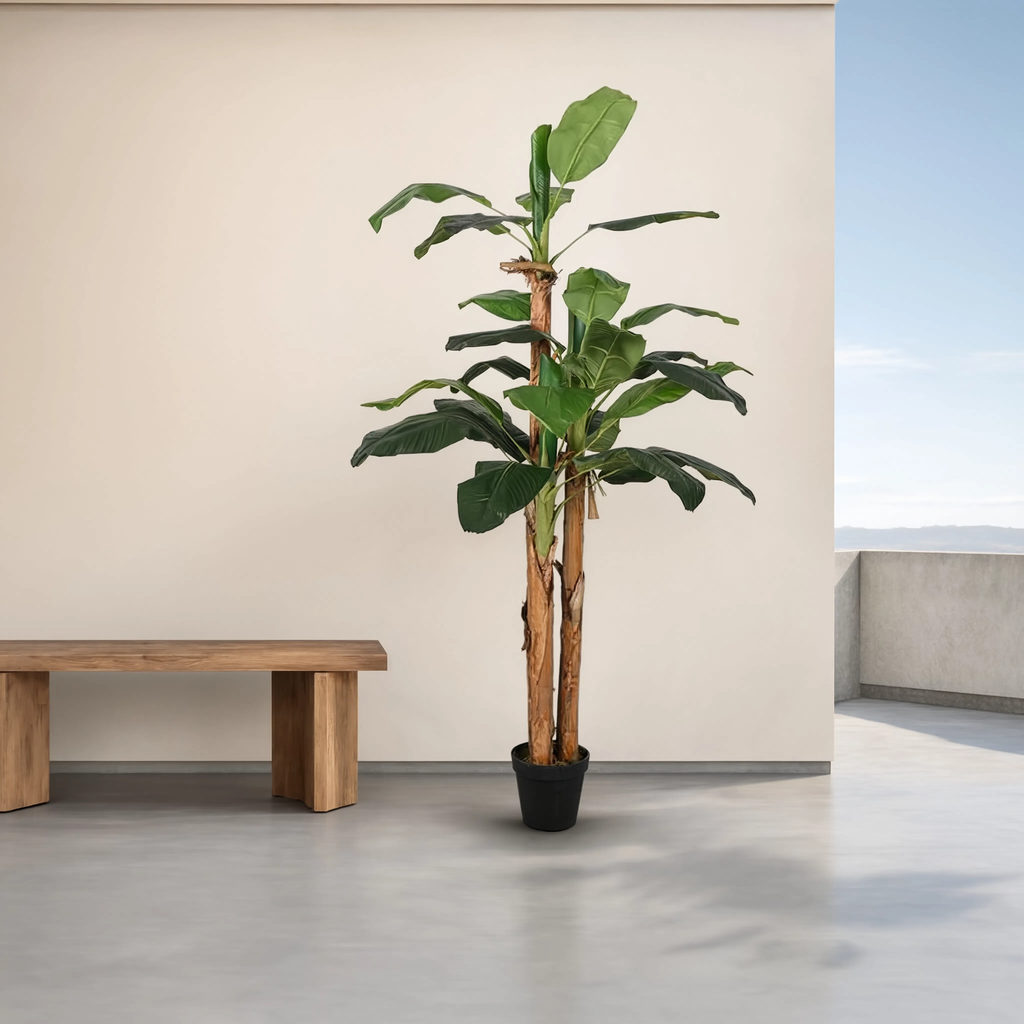 Bananier Exotique Artificiel - 150 cm