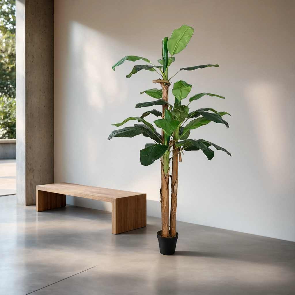 Bananier Exotique Artificiel - 150 cm