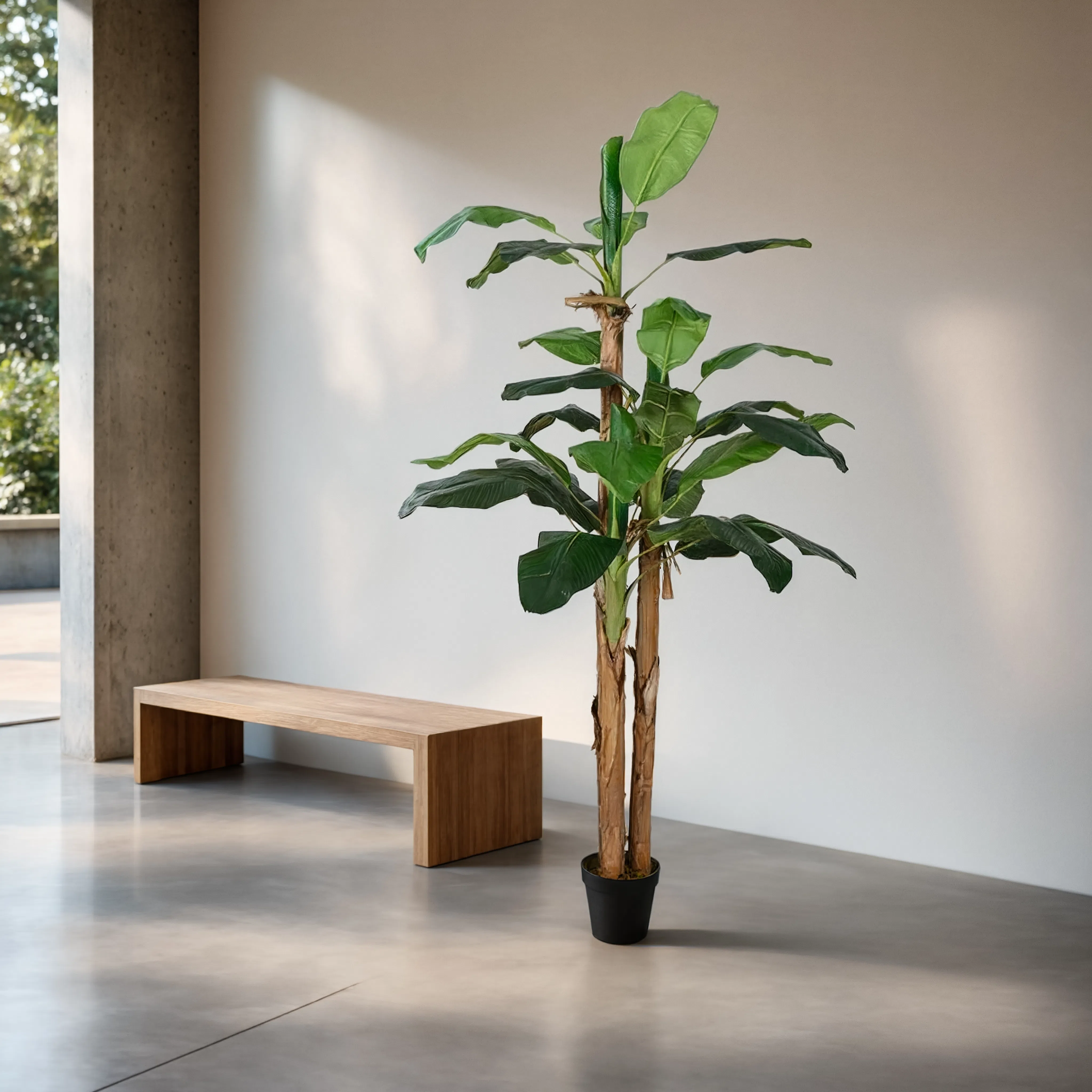 Bananier Exotique Artificiel - 150 cm