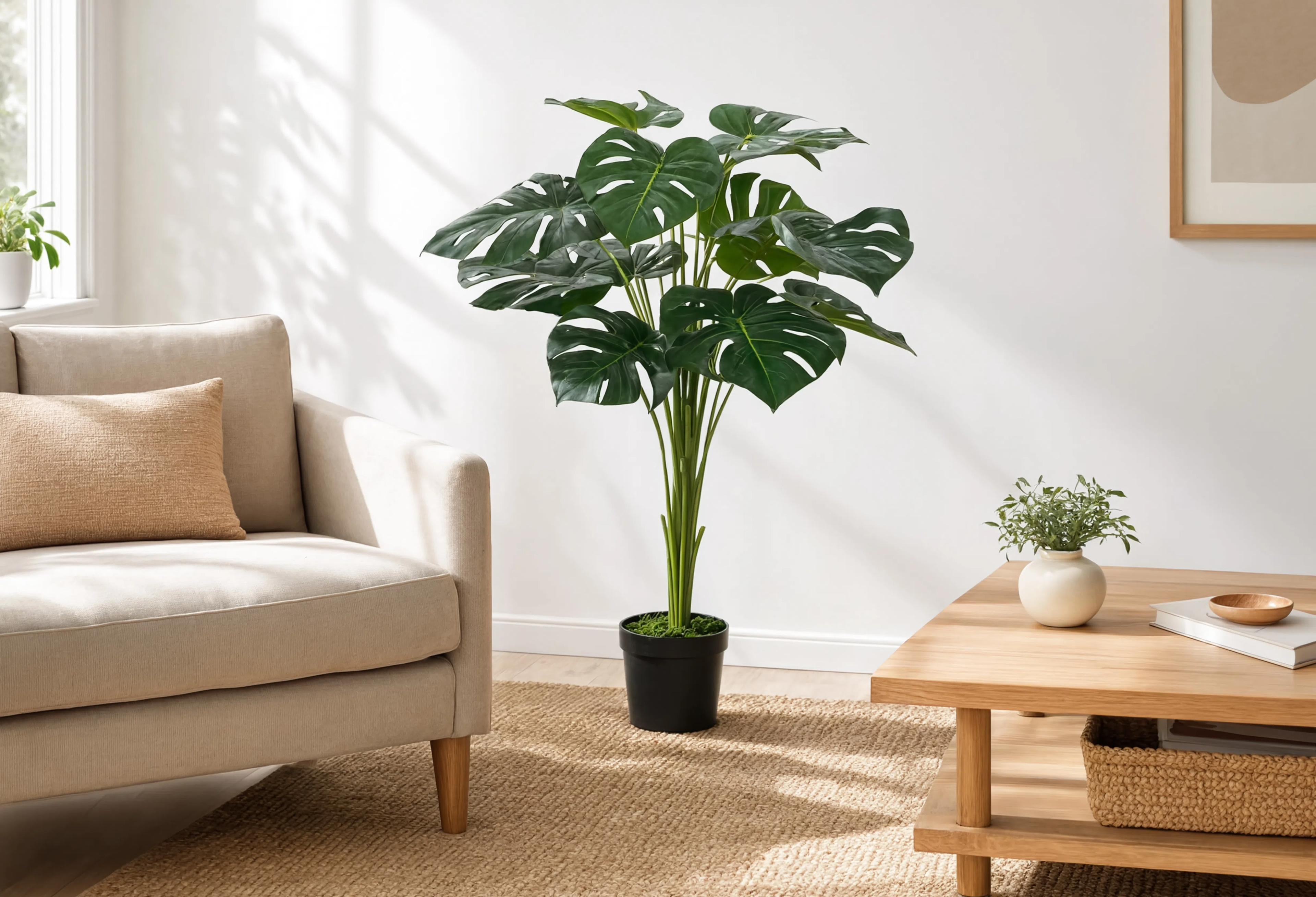 Monstera Artificielle - 70 cm