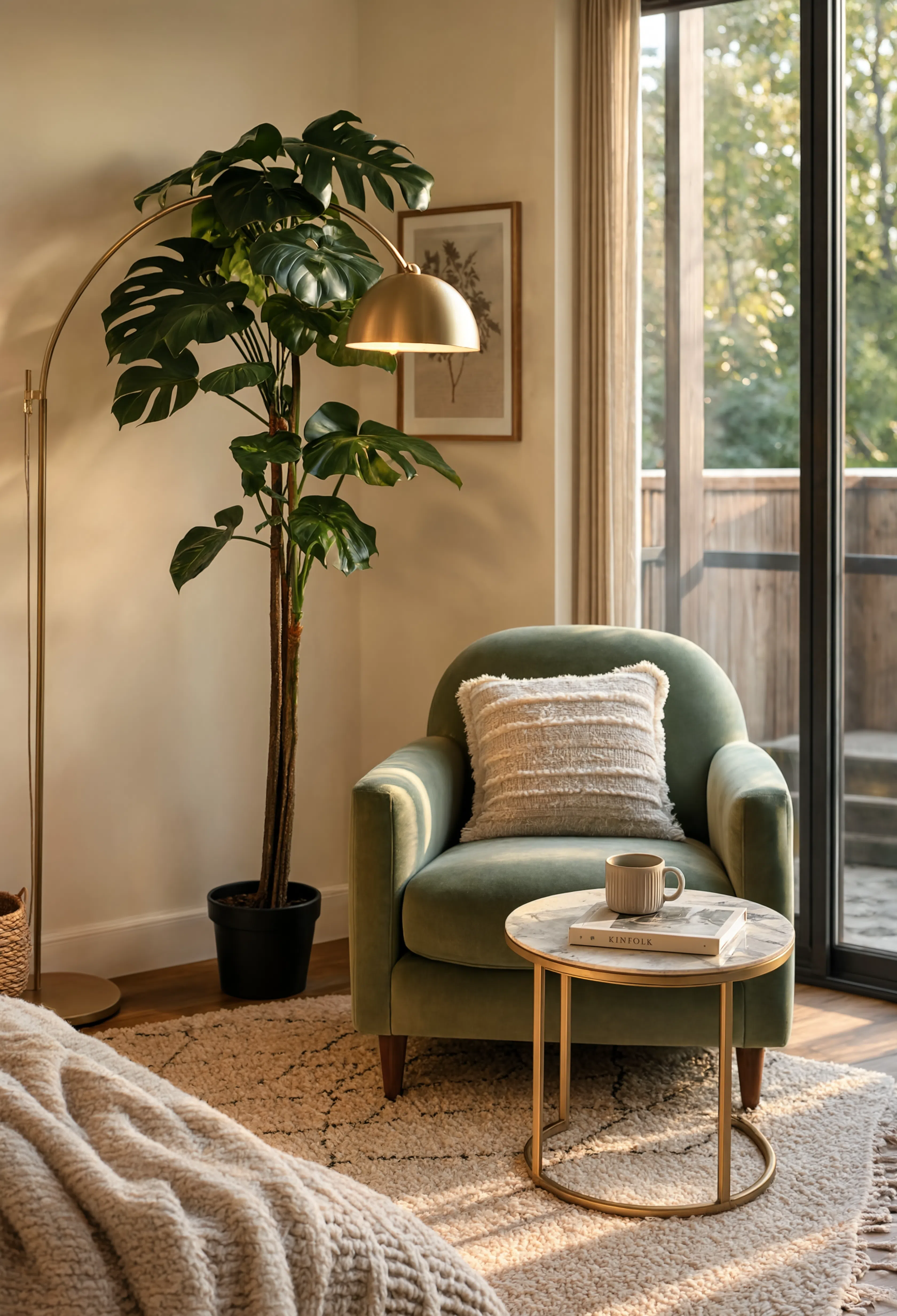 Monstera Artificielle - 170 cm