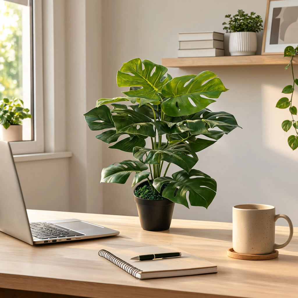 Monstera Artificielle - 45 cm