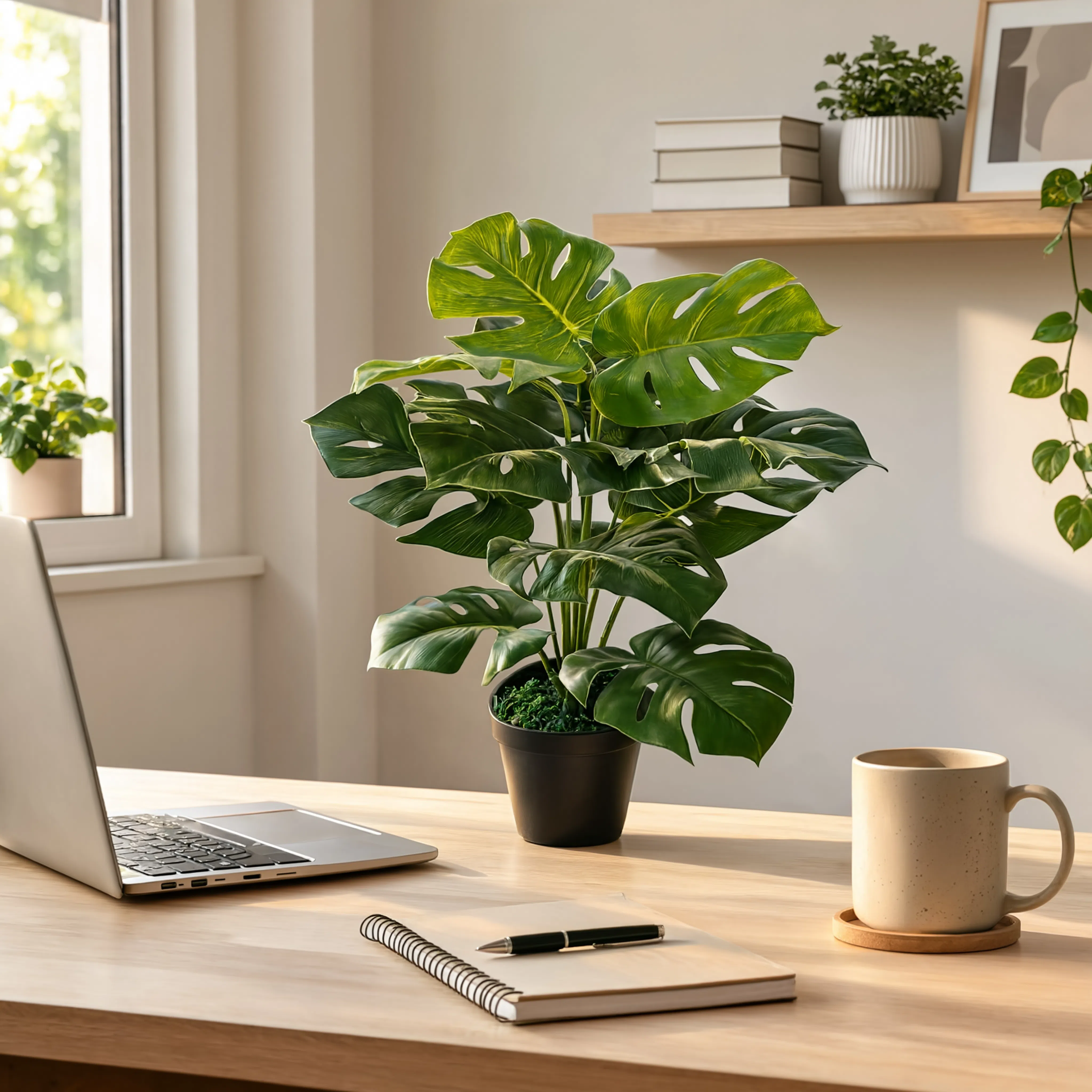 Monstera Artificielle - 45 cm