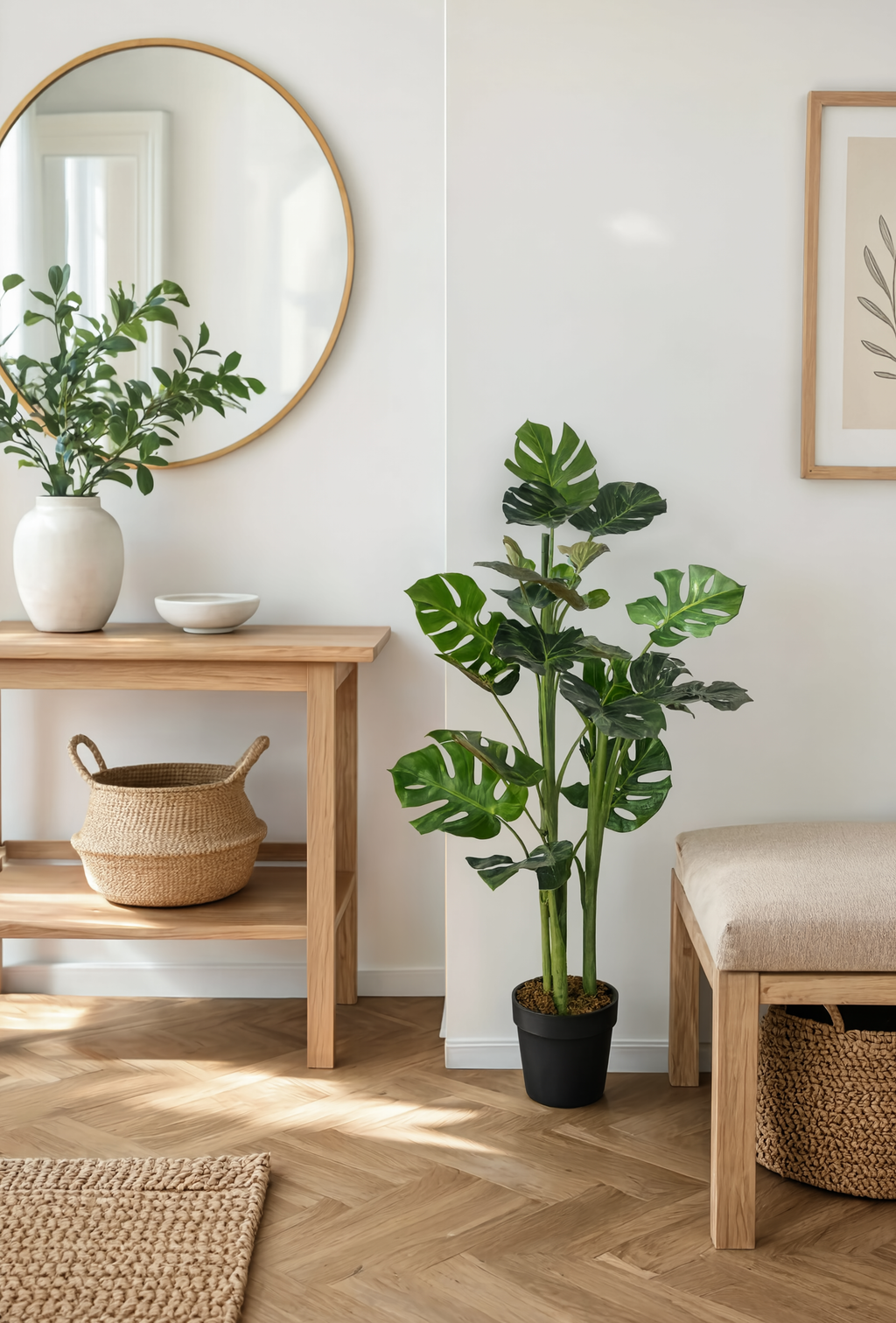 Monstera Artificielle - 100 cm