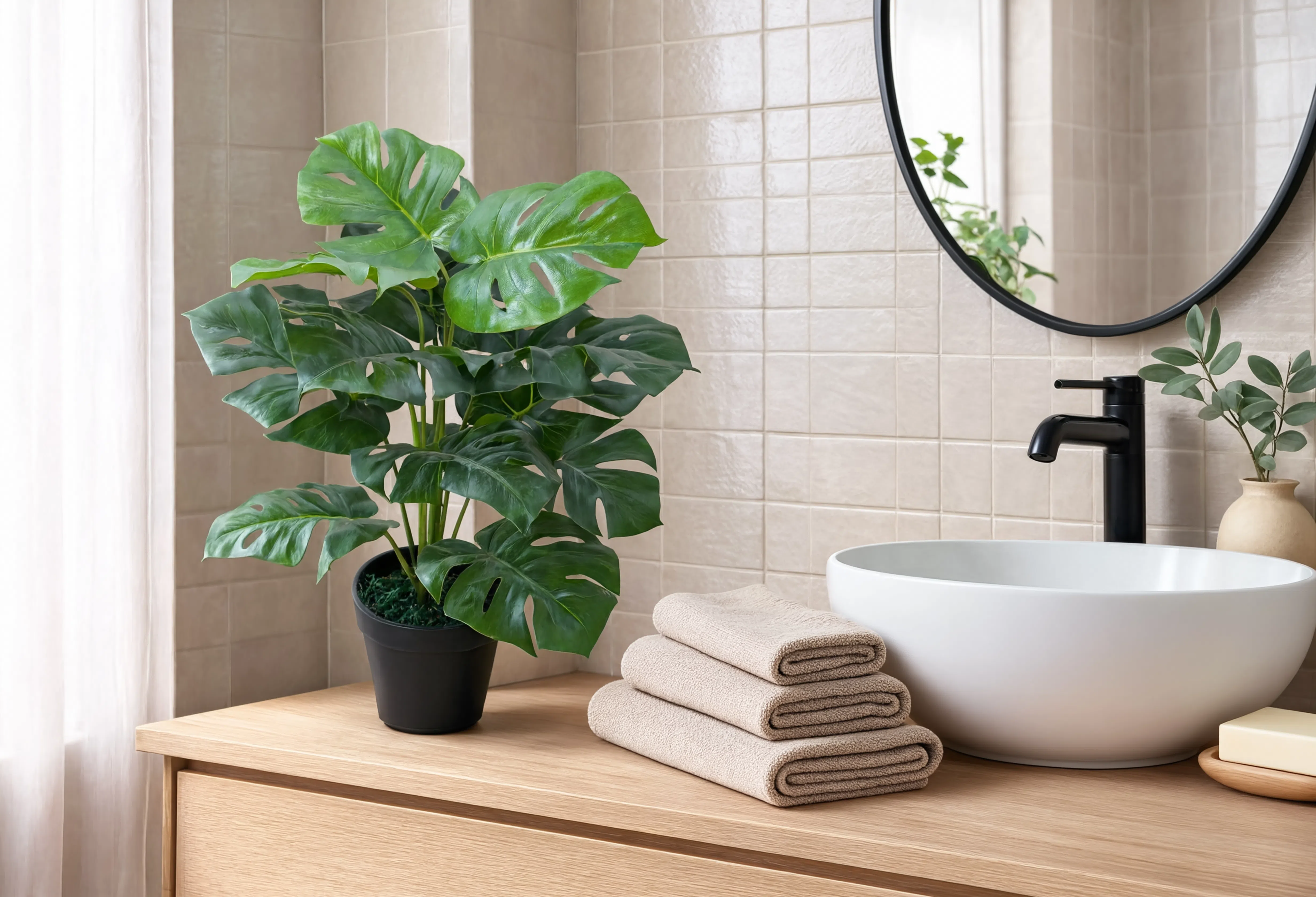 Monstera Artificielle - 45 cm