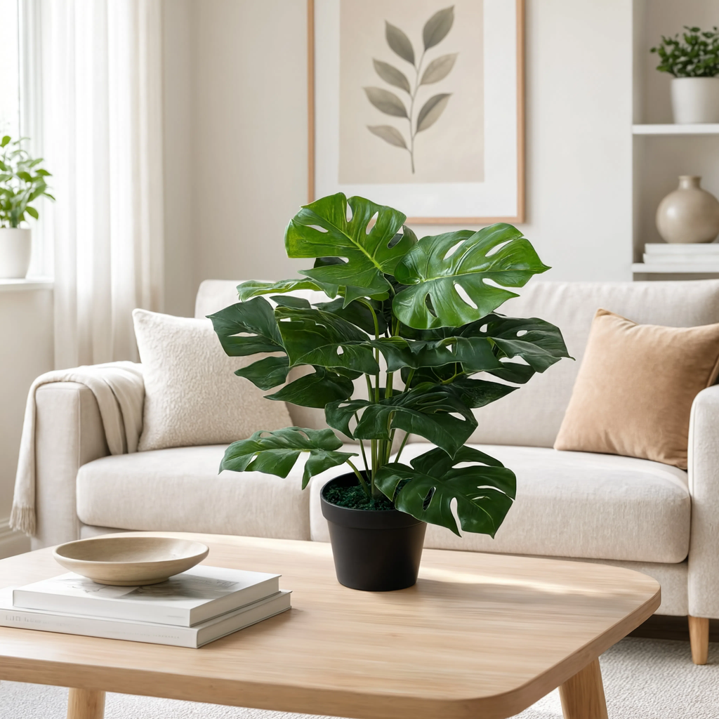 Monstera Artificielle - 45 cm
