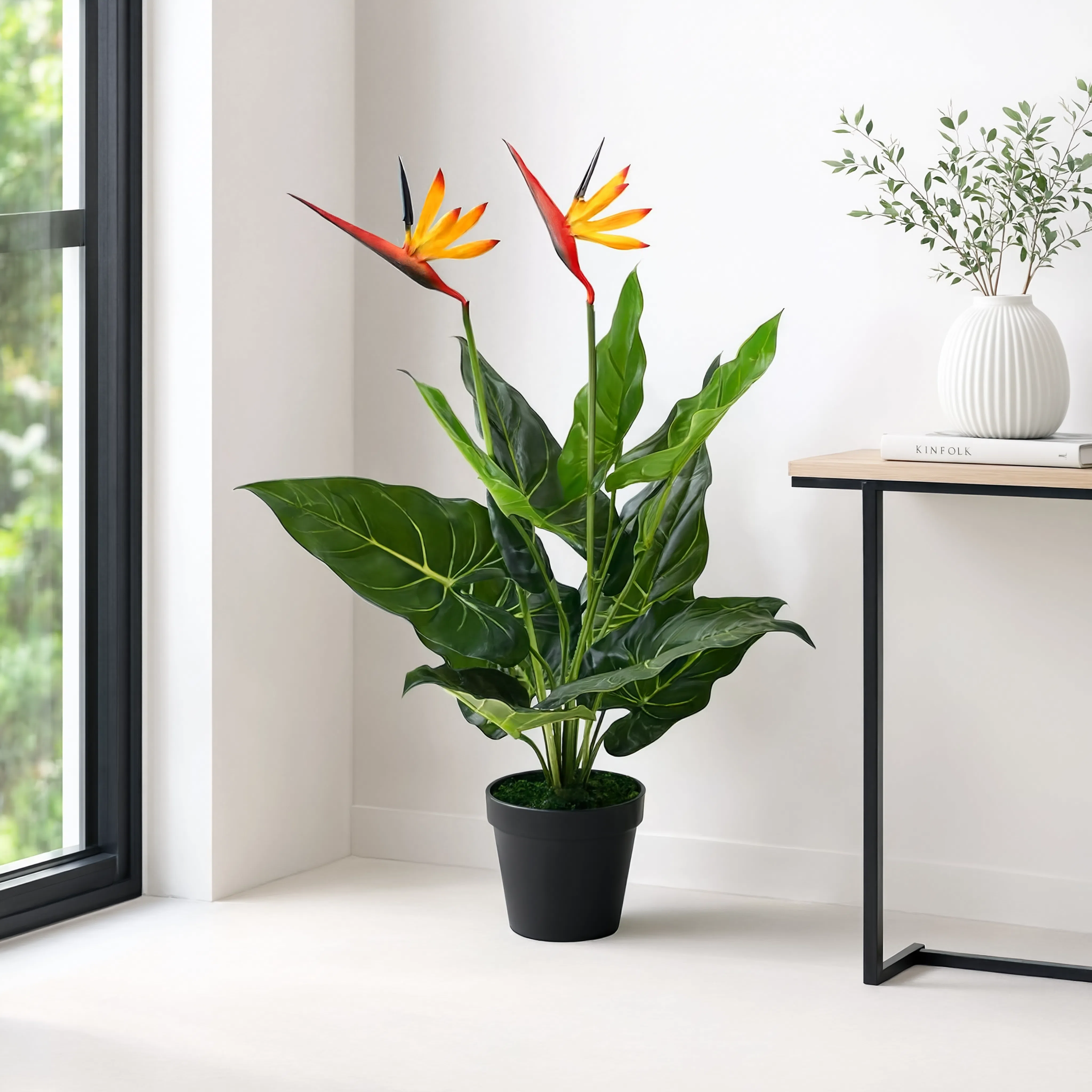 Strelitzia Reginae Artificielle - 66 cm