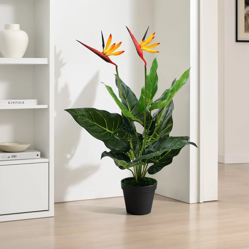Strelitzia Reginae Artificielle - 66 cm