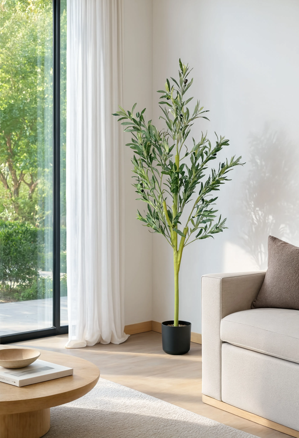 Olivier Artificiel Vert - 120 cm