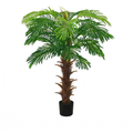 Palmier Cycas Artificiel Vert - 140 cm