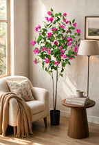 Camélia Artificiel en Fleurs Rose - 150 cm Horizon Végétal