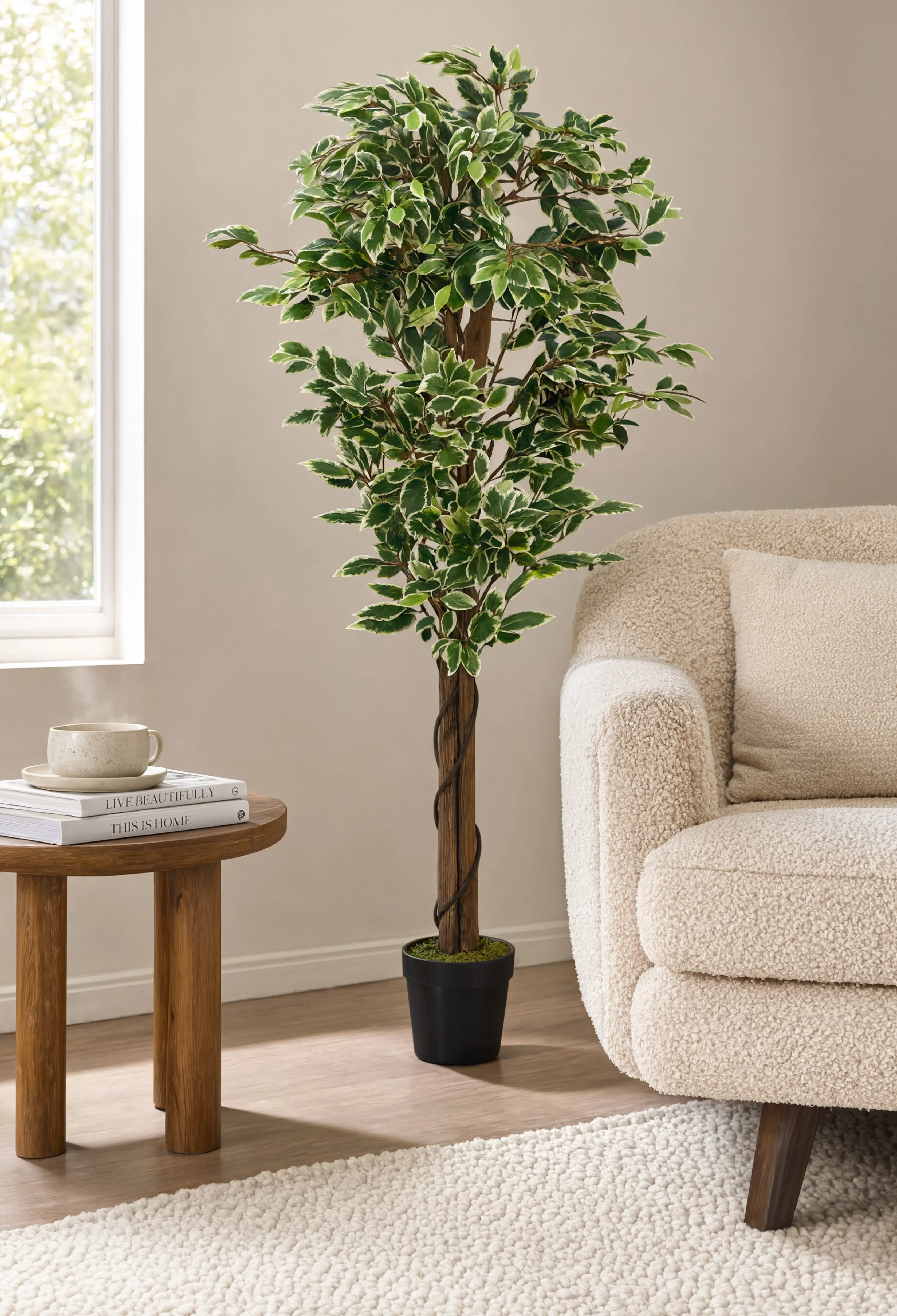 Ficus Exotica Artificiel Deluxe - 150 cm