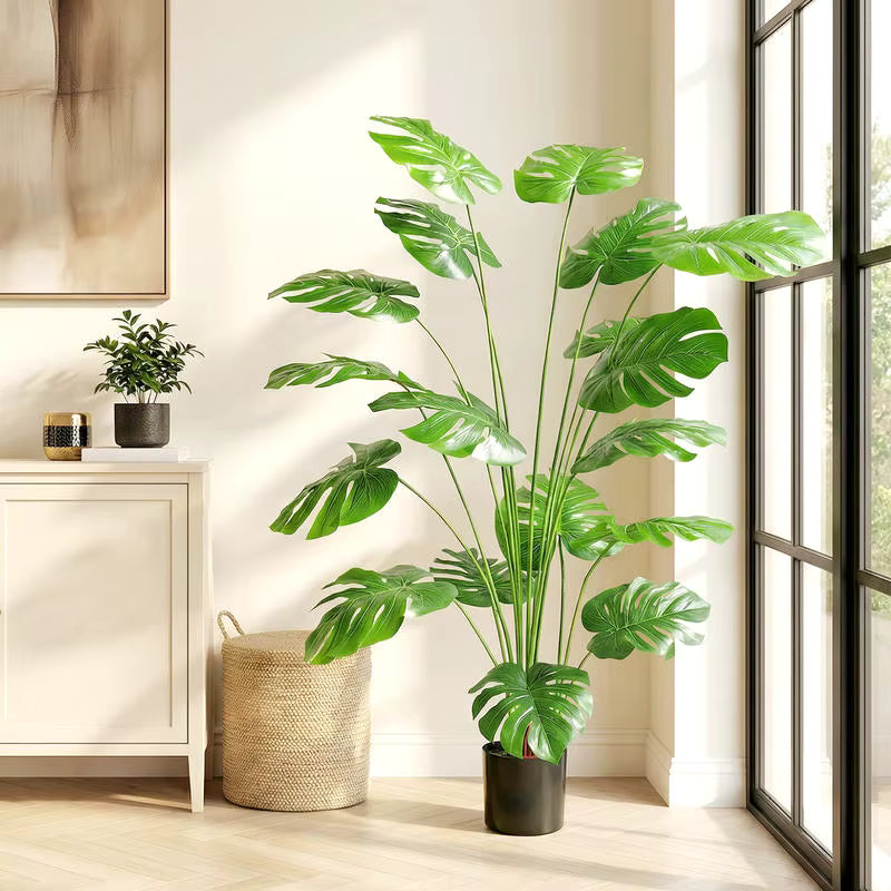 Grande Monstera Deliciosa Artificielle  - 150 cm