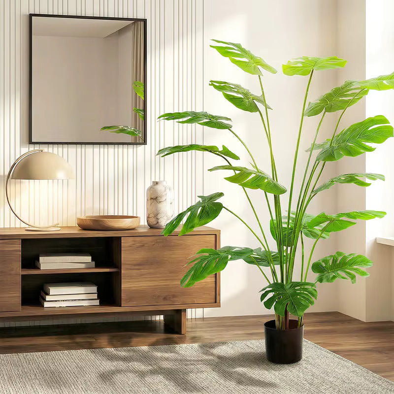 Grande Monstera Deliciosa Artificielle  - 150 cm