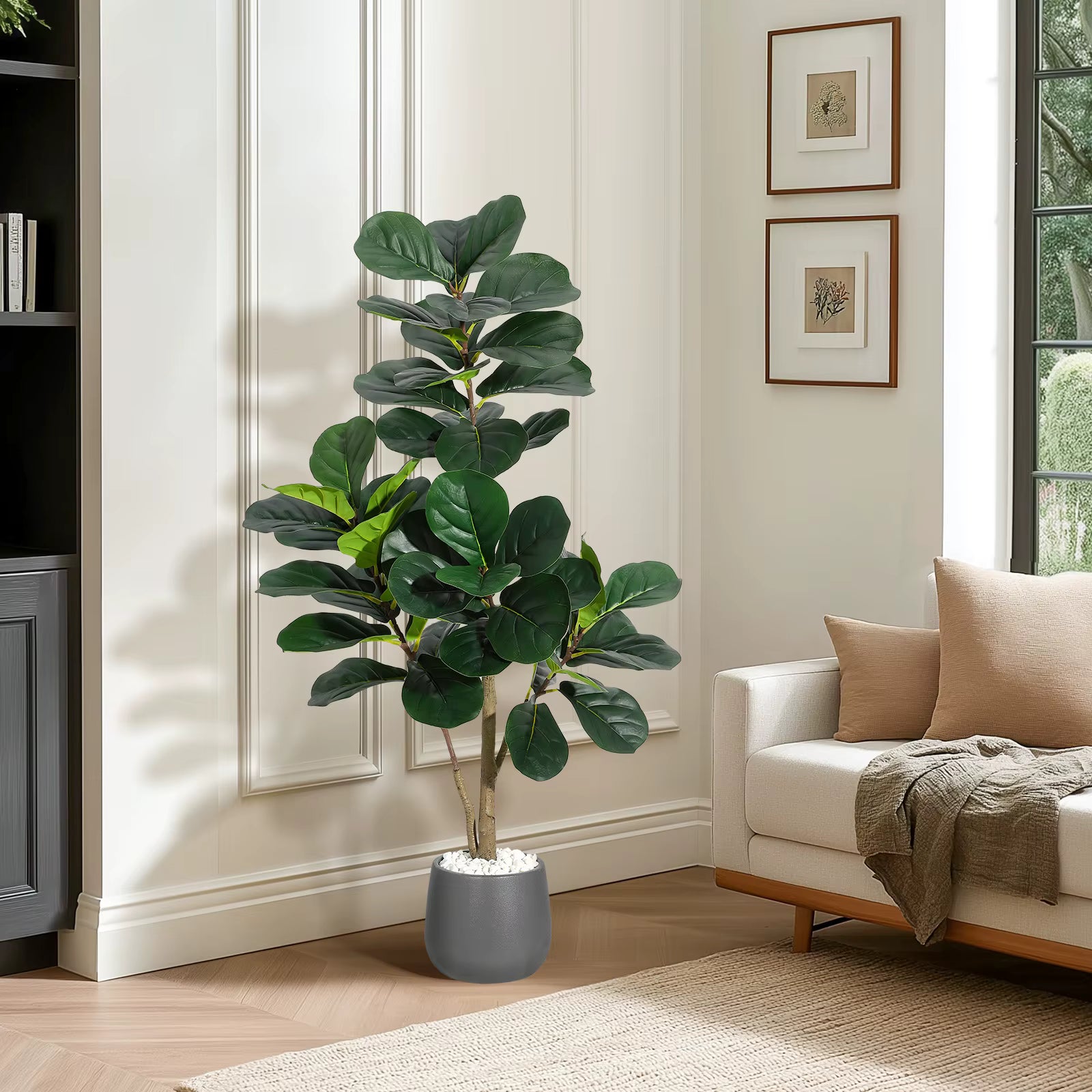Ficus Lyrata Artificiel - 150 cm