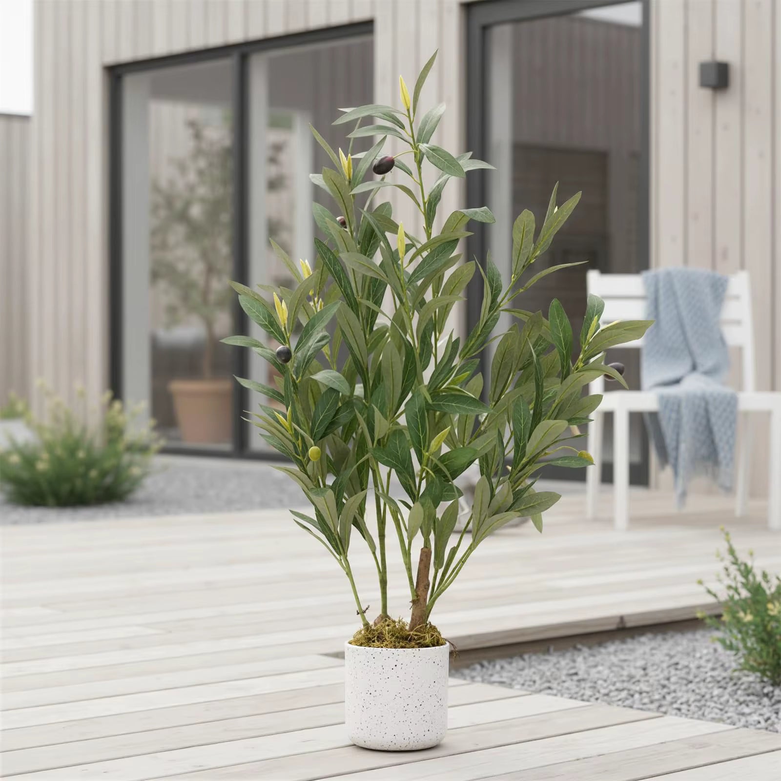 Plante Olivier Artificiel Mini - 60 cm