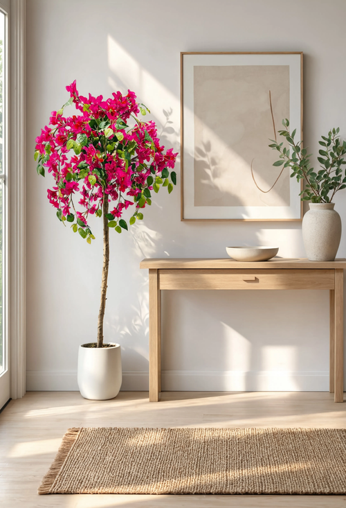 Bougainvillier Rose Artificiel - 150 cm