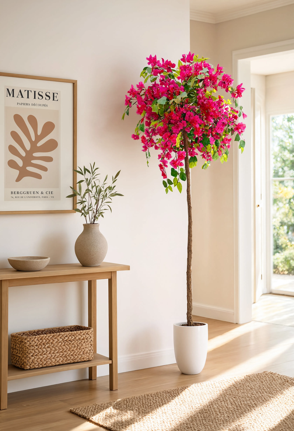 Bougainvillier Rose Artificiel - 180 cm