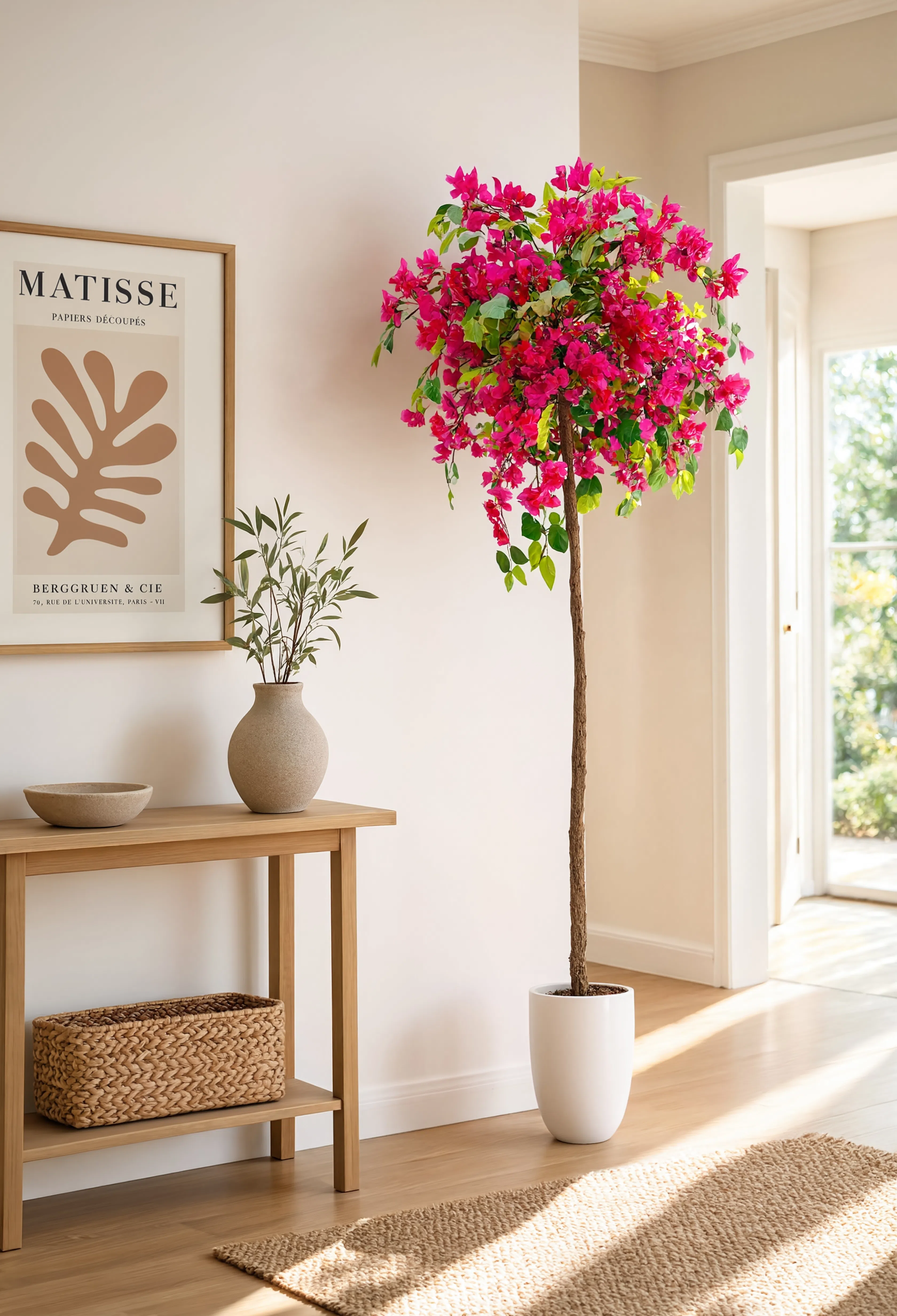 Bougainvillier Rose Artificiel - 180 cm