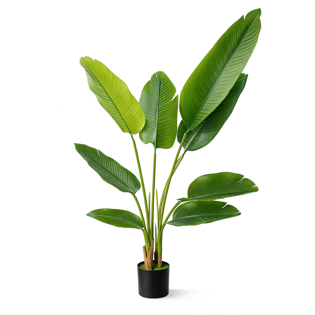 Strelitzia Nicolai Artificielle - 110 cm