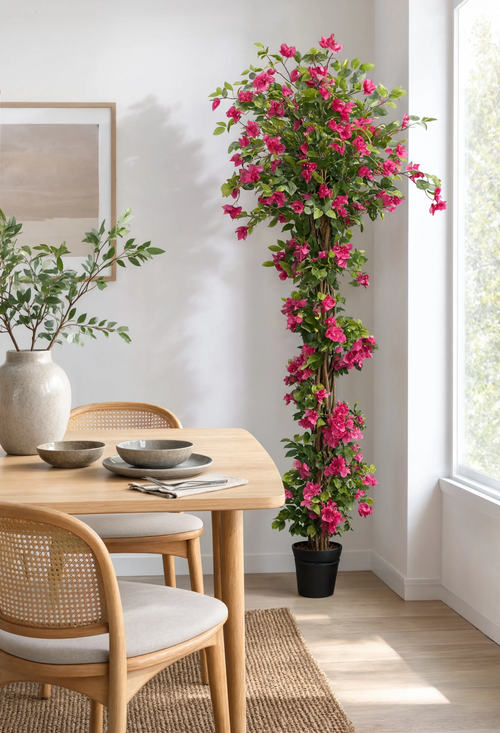 Arbre de Bougainvillier Artificiel Rose - 180 cm